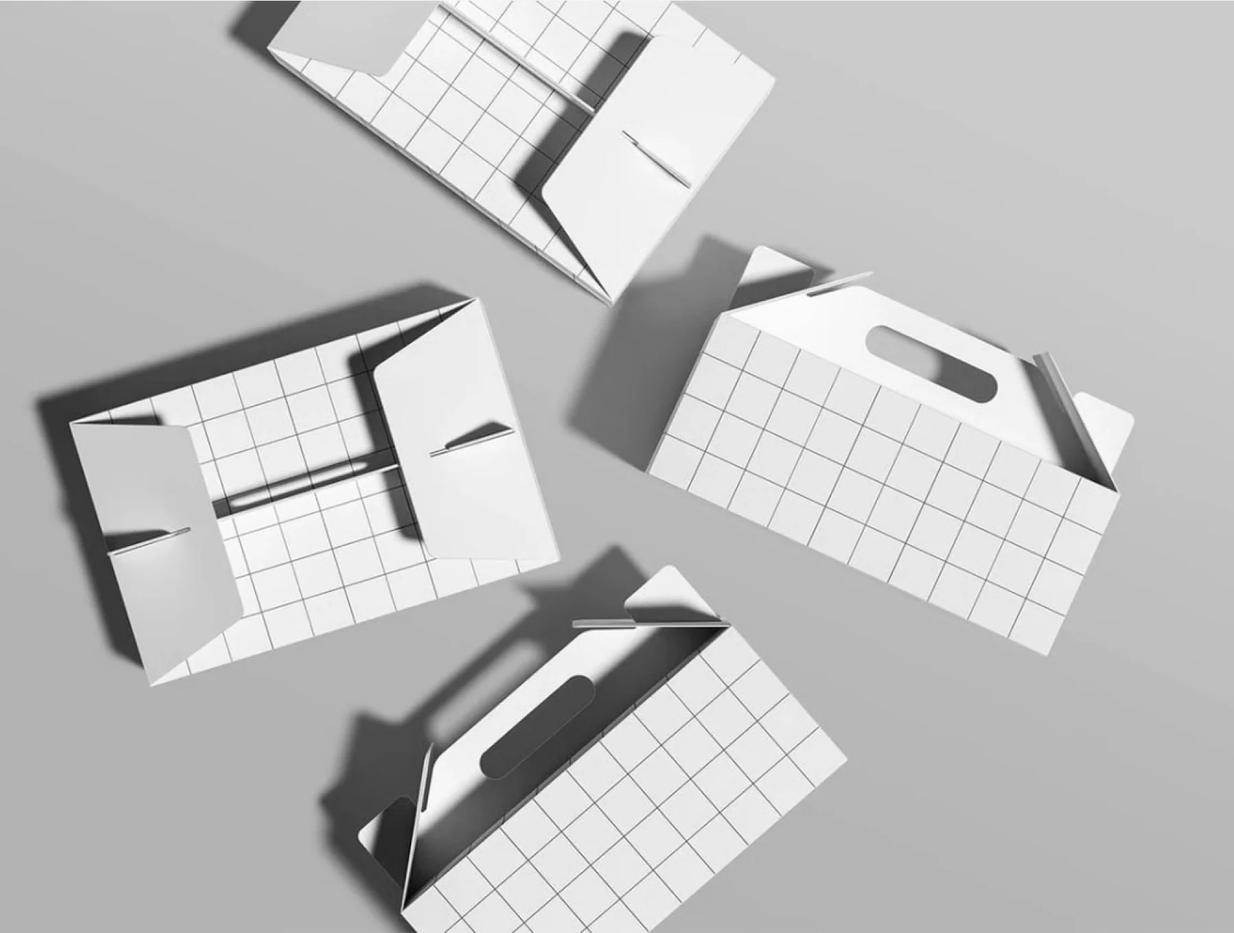 Food Packaging Box Mockup 3