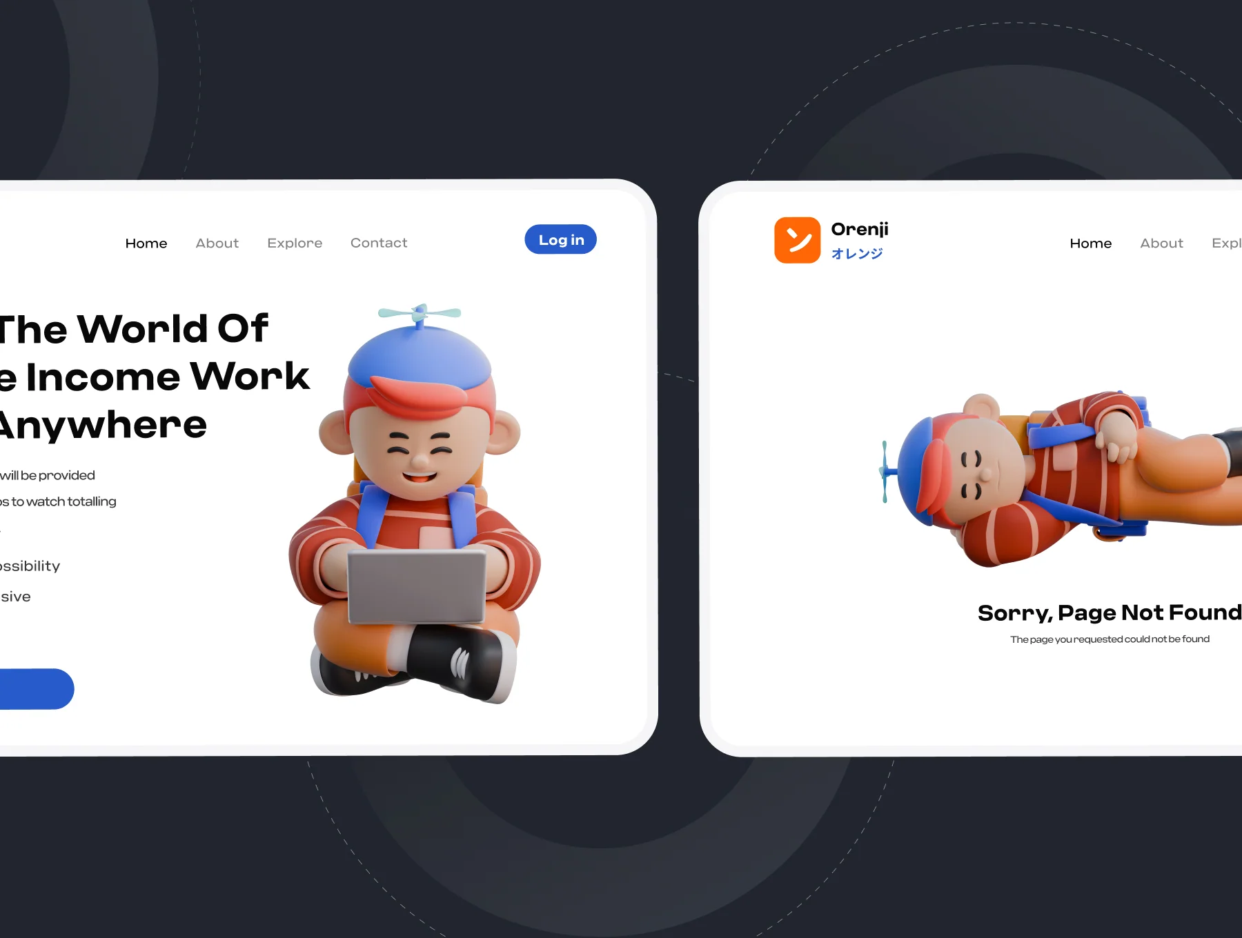 Boy 3D Character Poses 6