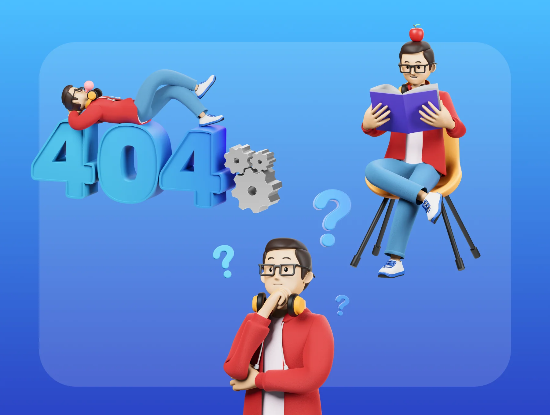 Boyz 3d character illustration 3