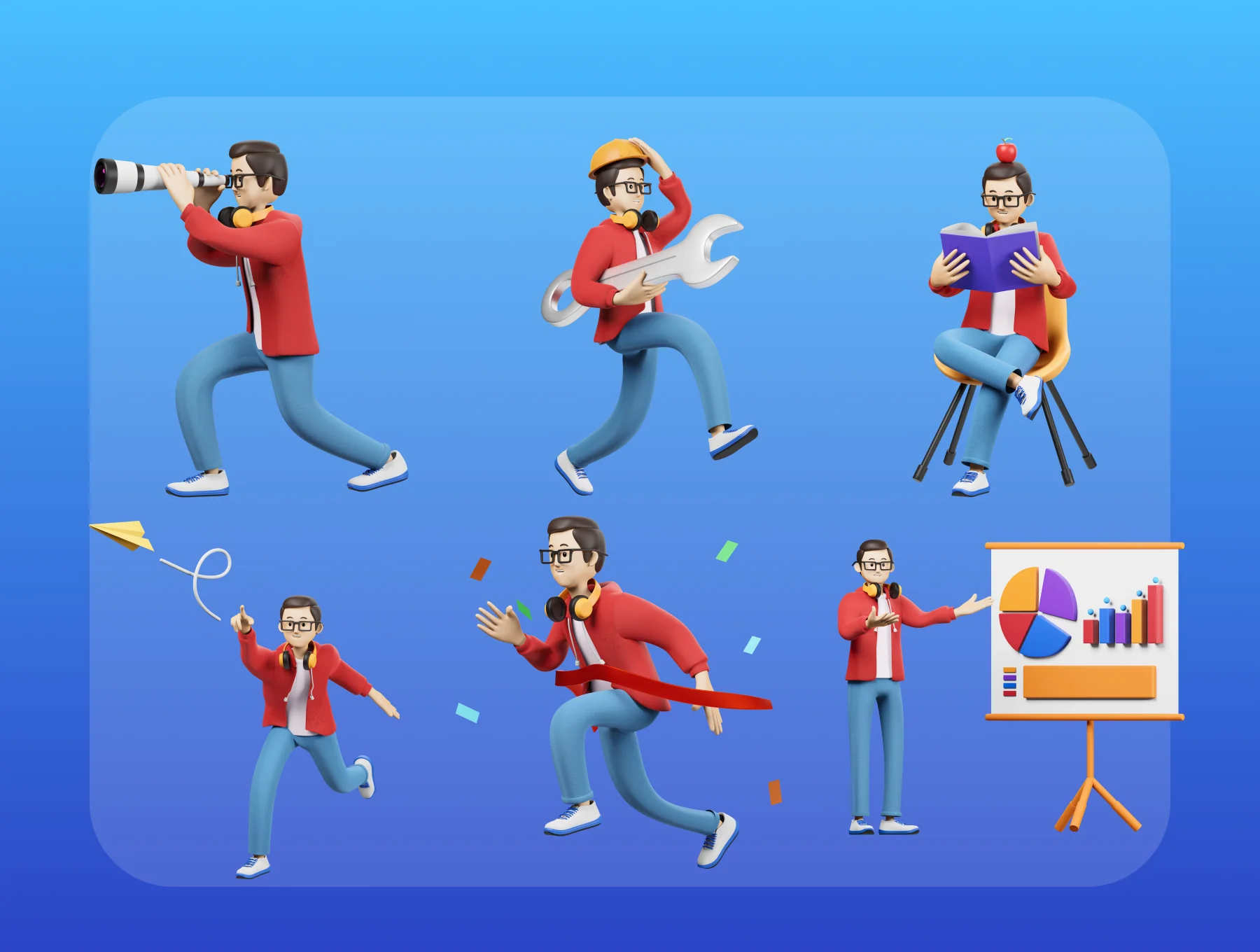 Boyz 3d character illustration 6