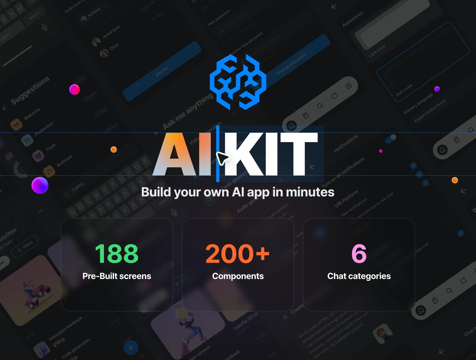 Brainwave - AI iOS UI Kit 3