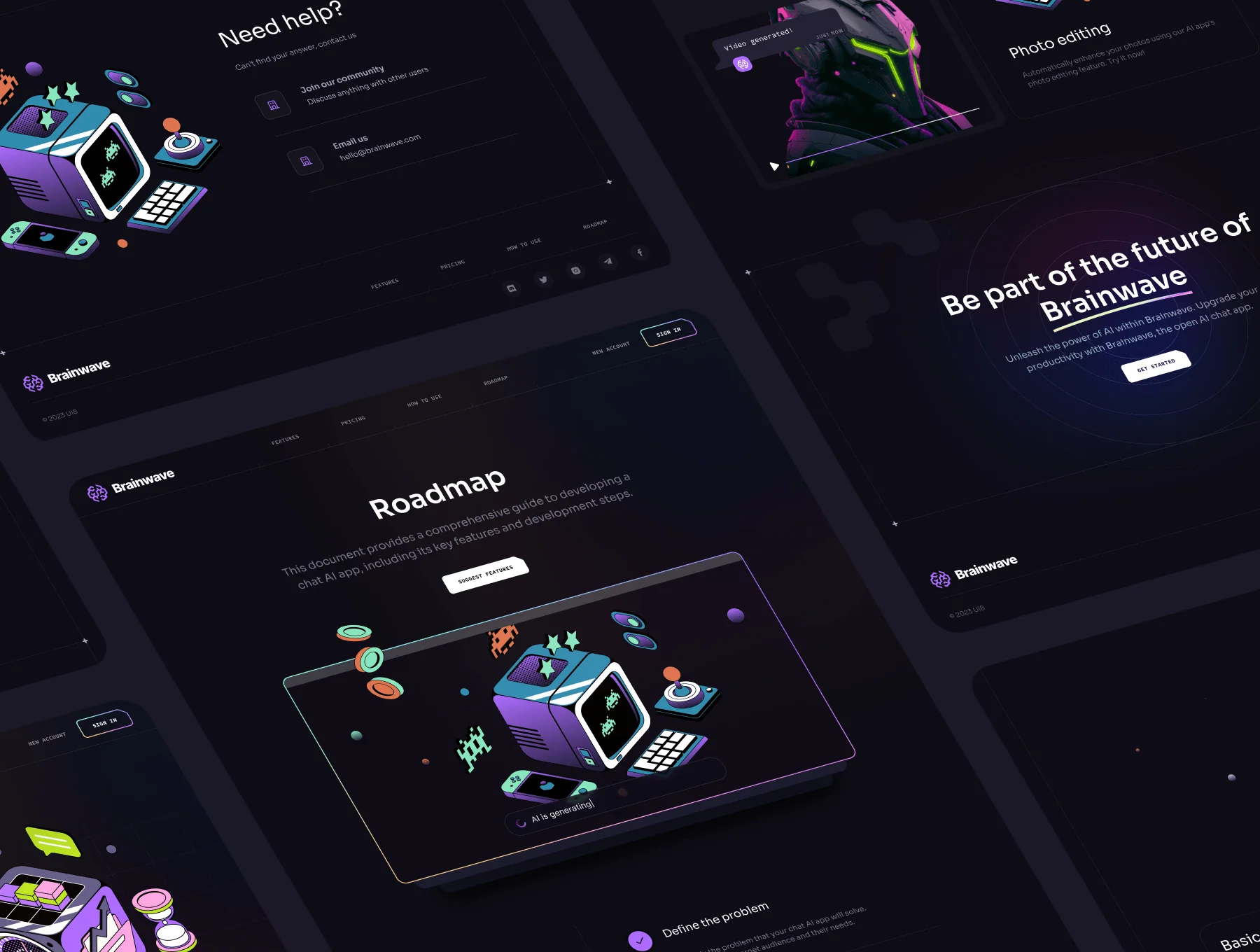 Brainwave - AI Landing Page Kit 8