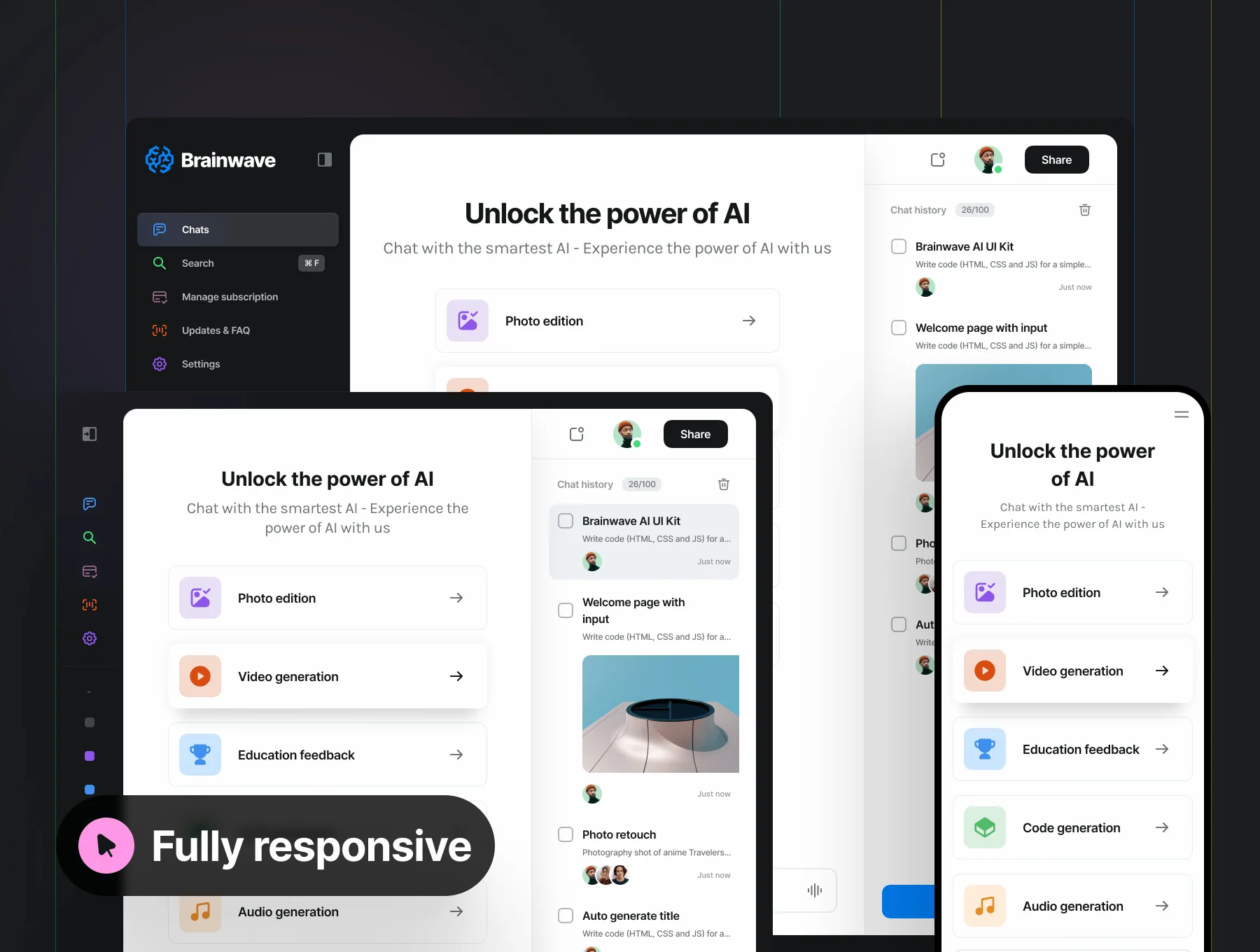 Brainwave - AI UI Kit 4