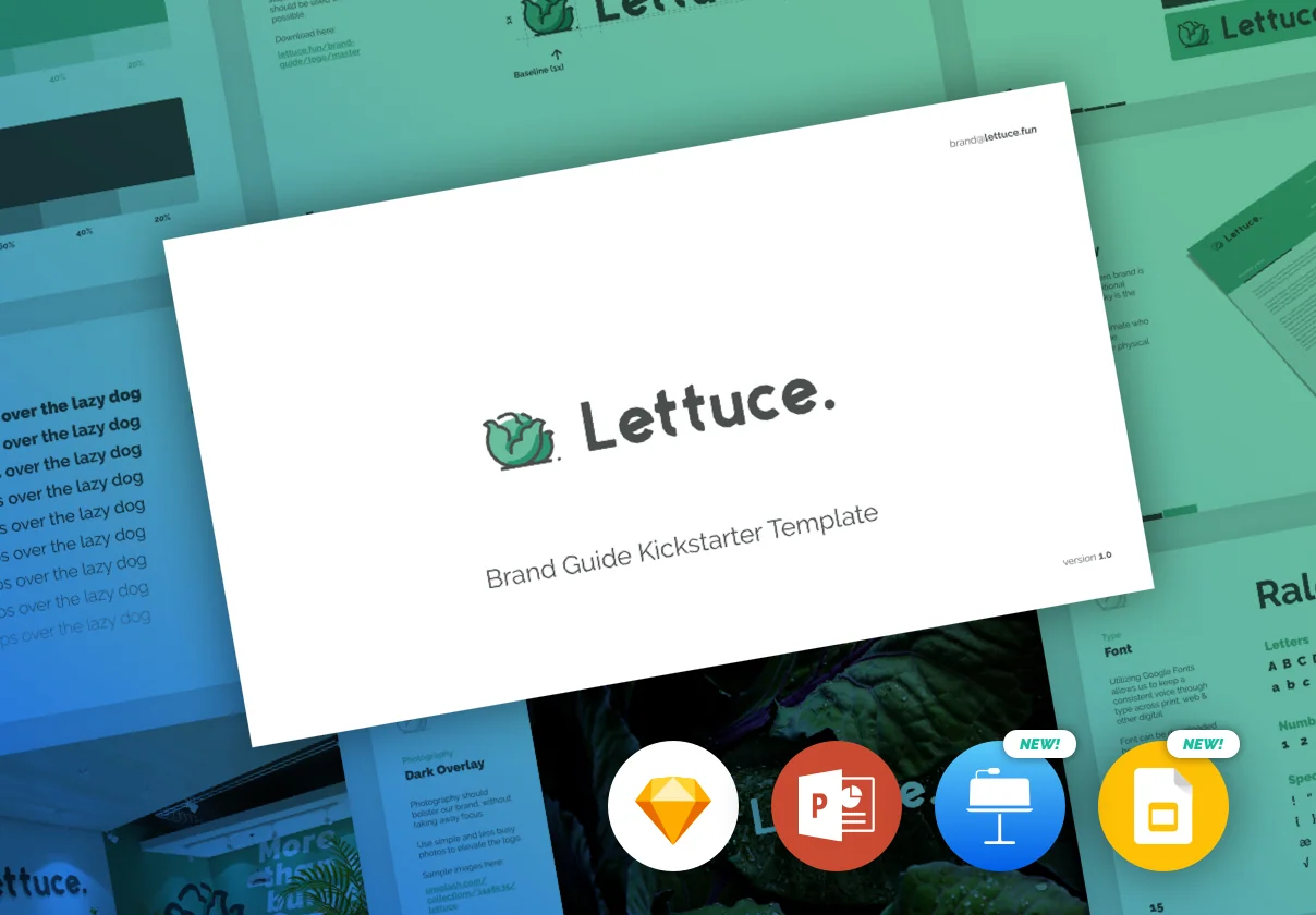 Brand Guide Kickstarter Template