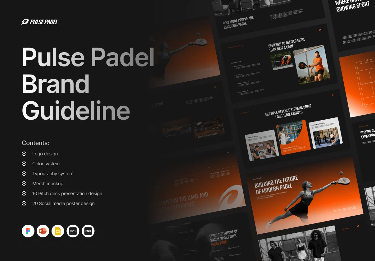 Brand Guideline Kit Pulse Padel