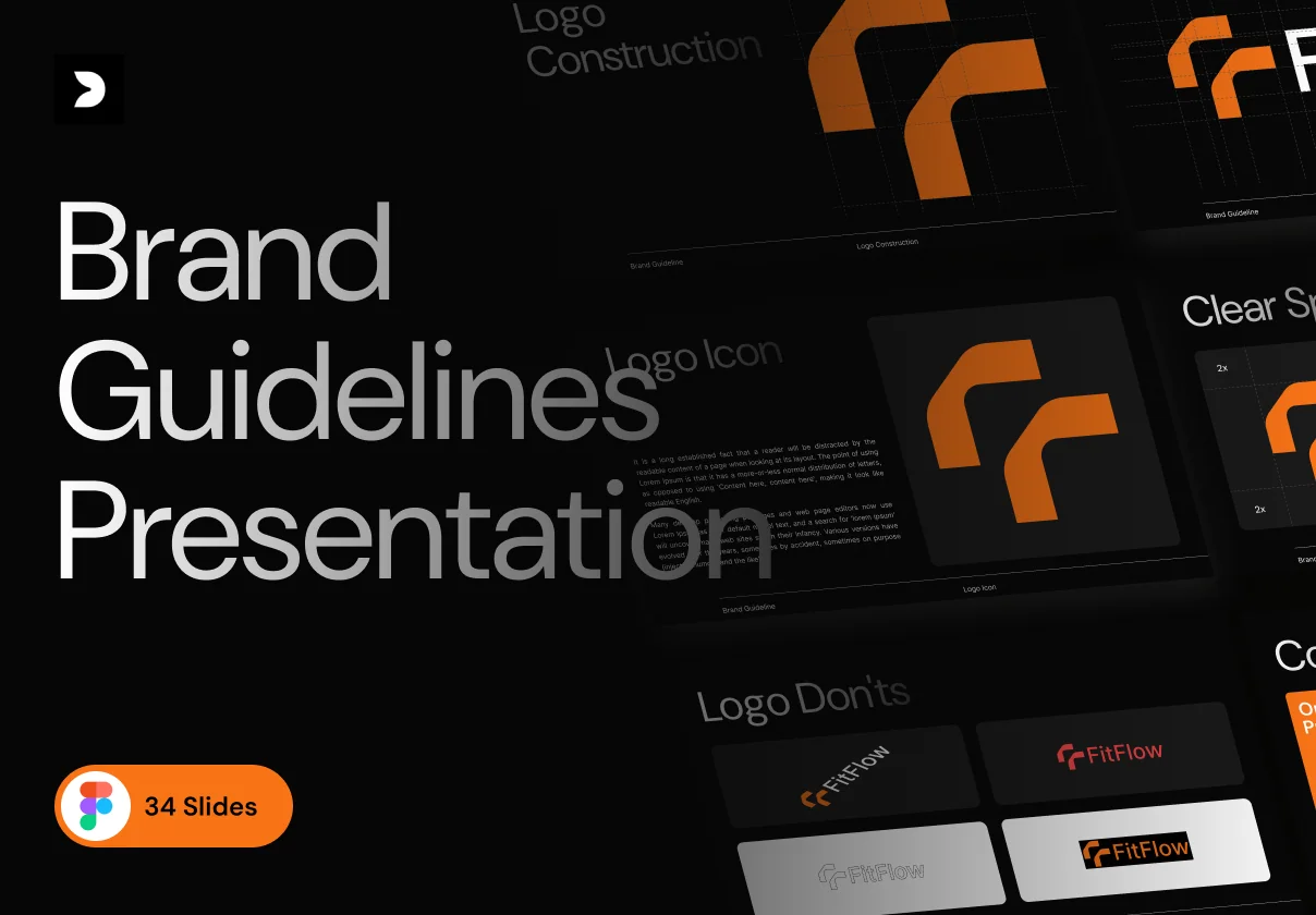 Brand Guideline Presentation – Figma Slides