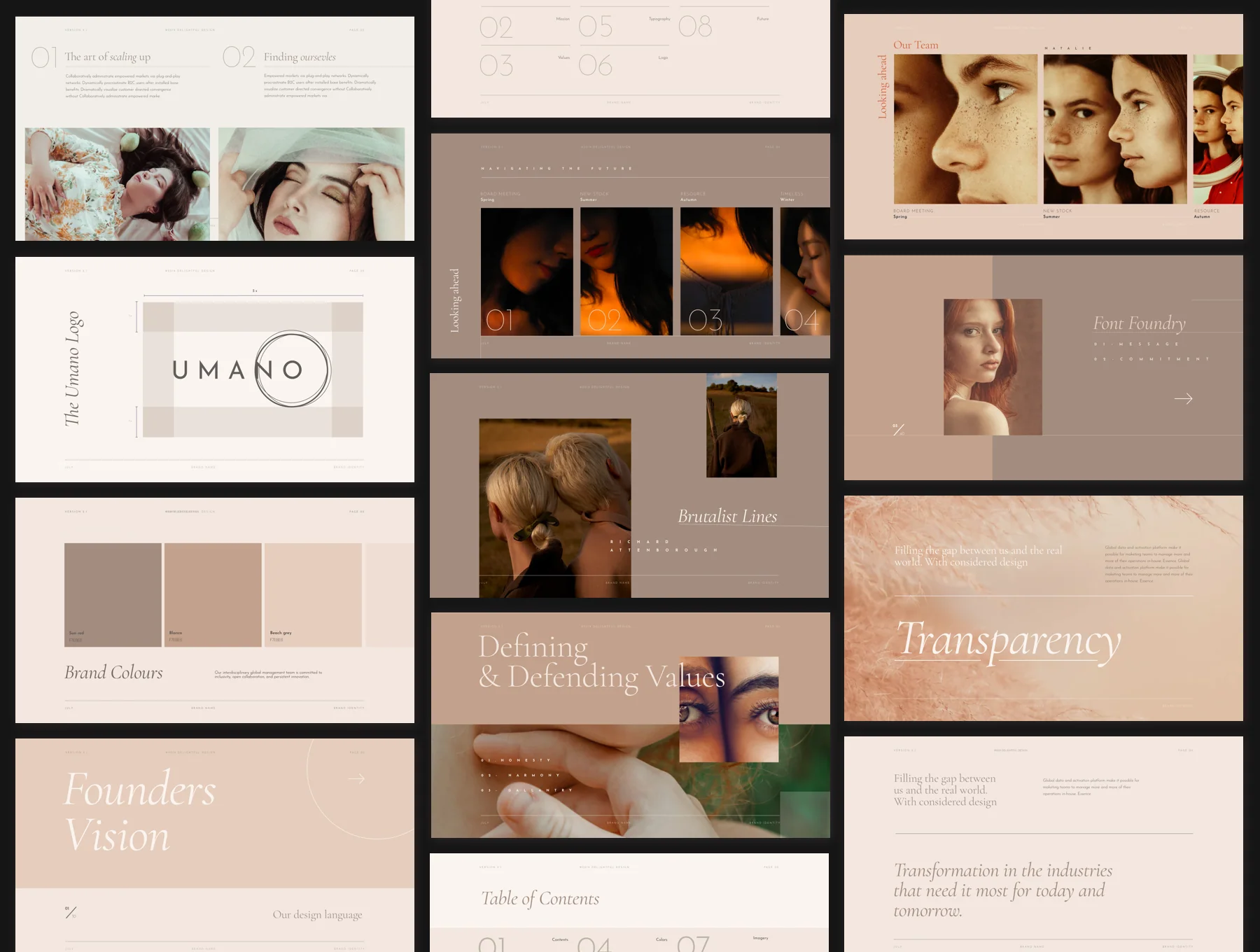 Elegant Brand Guidelines - Branding & Style Guide Manual 2
