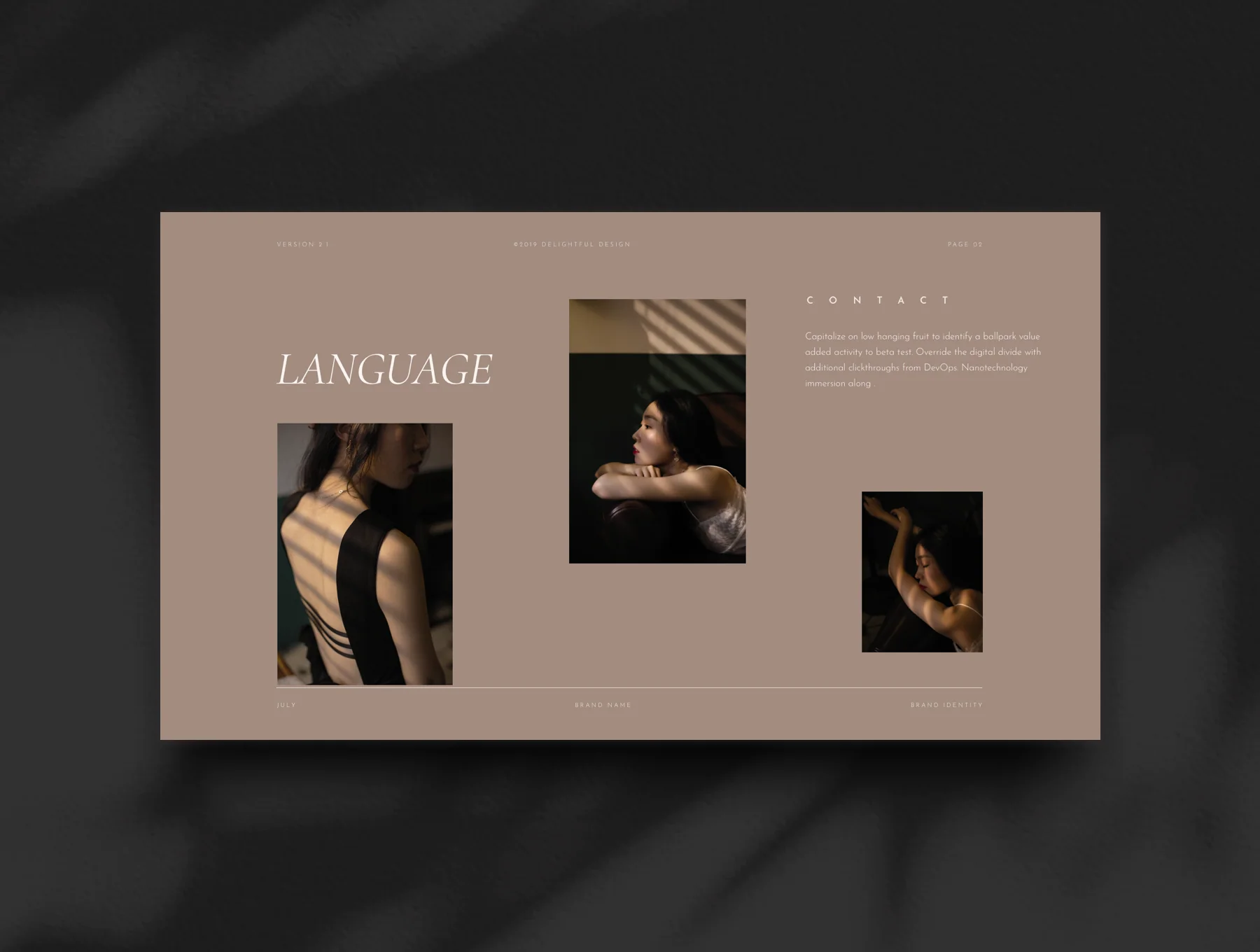 Elegant Brand Guidelines - Branding & Style Guide Manual 4