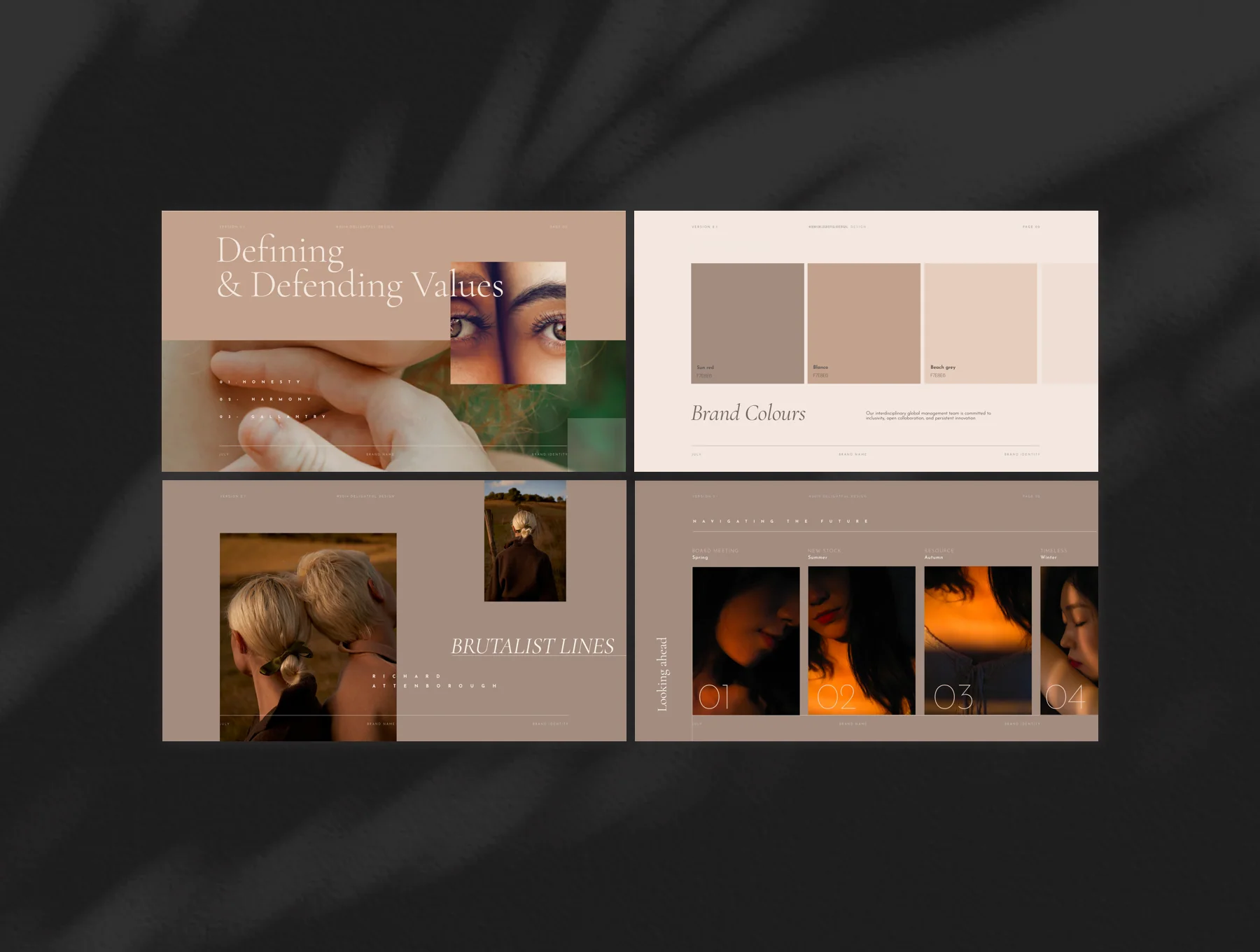 Elegant Brand Guidelines - Branding & Style Guide Manual 5