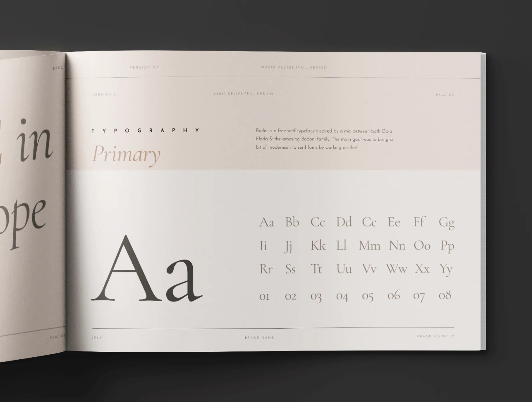 Elegant Brand Guidelines - Branding & Style Guide Manual 8