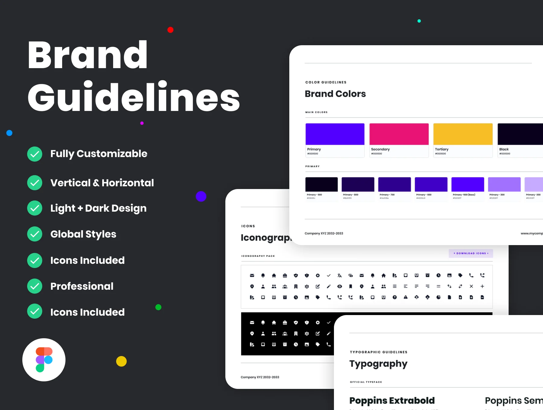 Brand Guidelines Template for Figma
