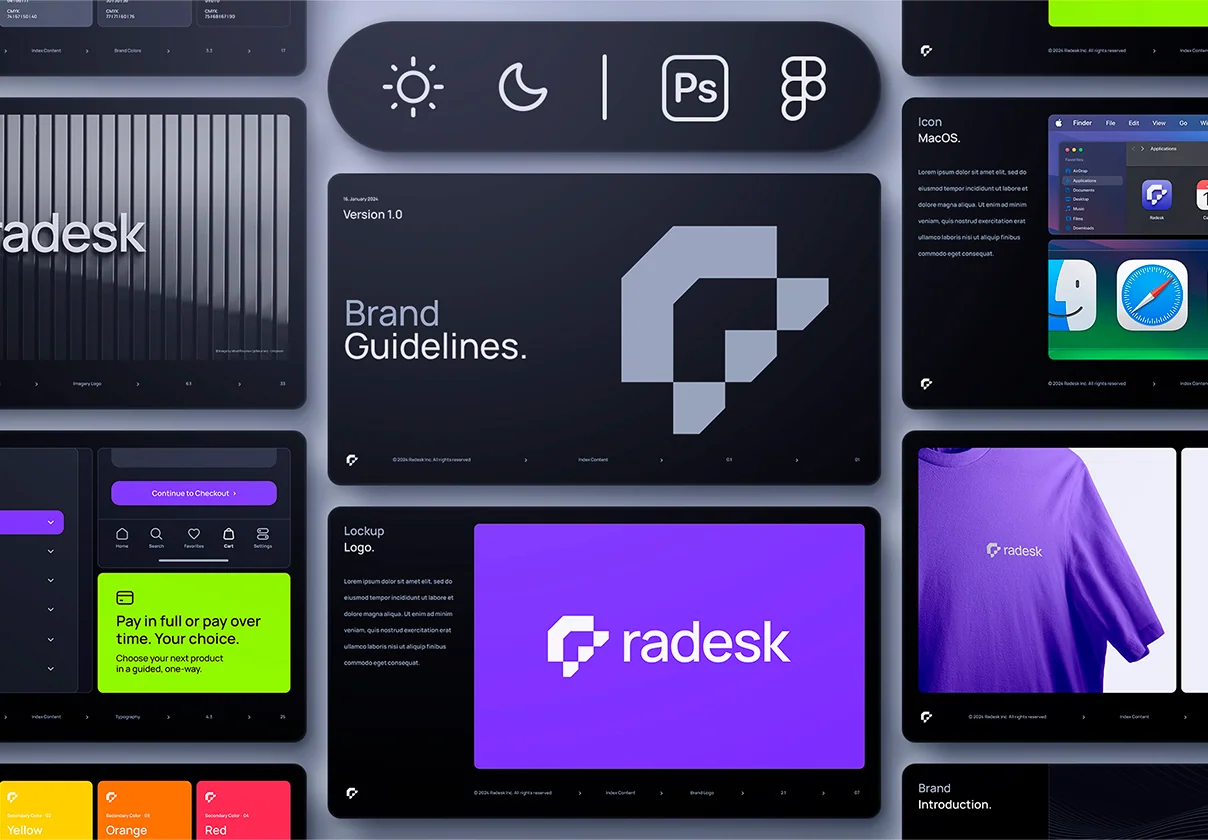 Brand Guidelines Template - Radesk