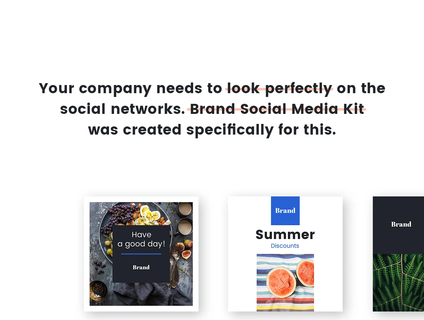 Brand Social Media Kit 3