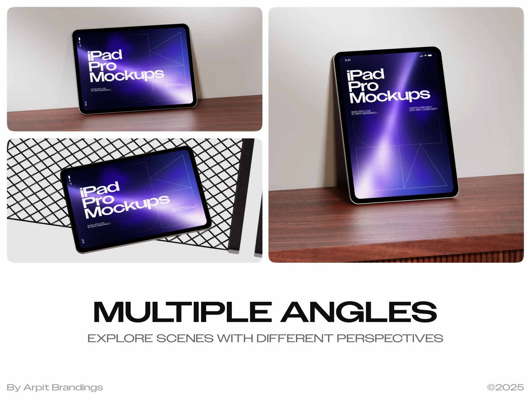 Branding Mockups - iPad Pro 3