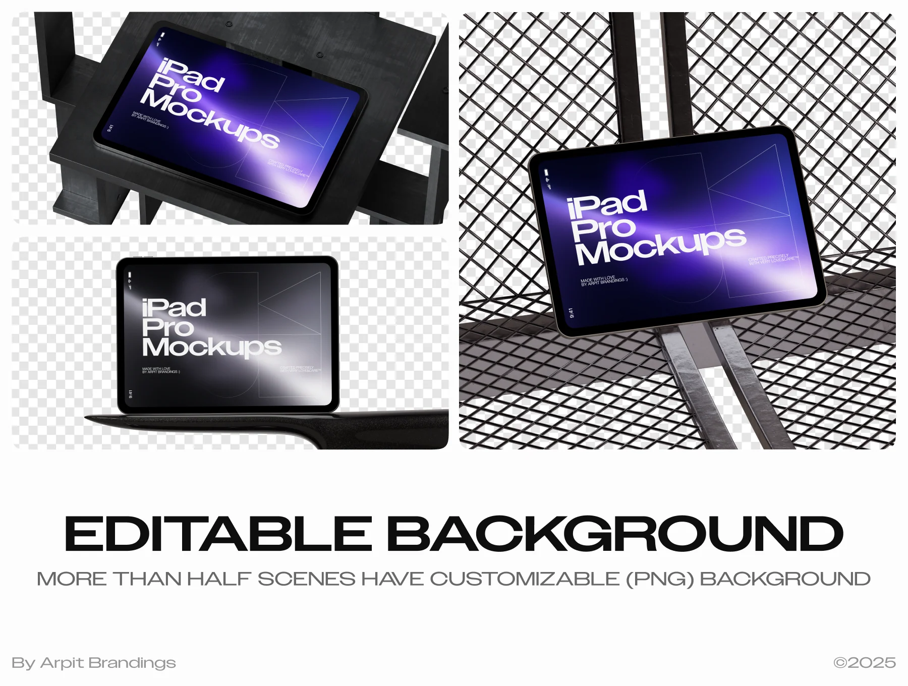 Branding Mockups - iPad Pro 5