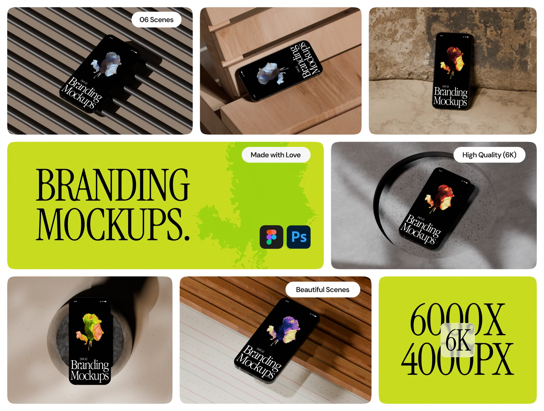 Branding Mockups - iPhone 16