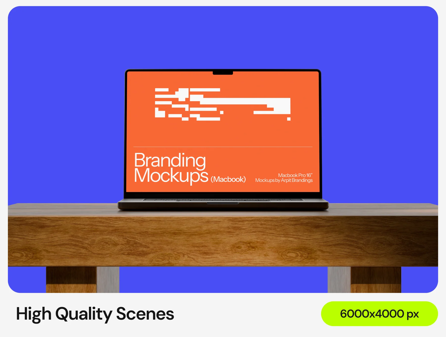 Branding Mockups - Macbook Pro 3
