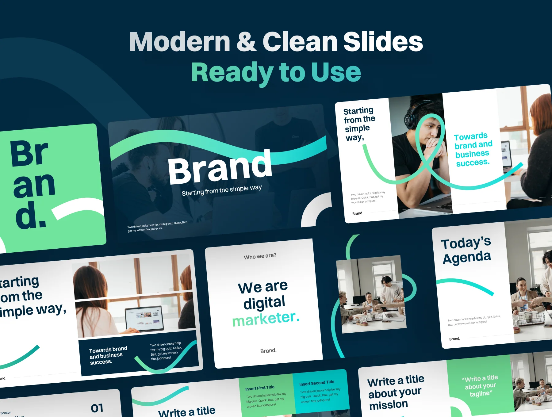 Brandly - Business Marketing PowerPoint Presentation Template 4