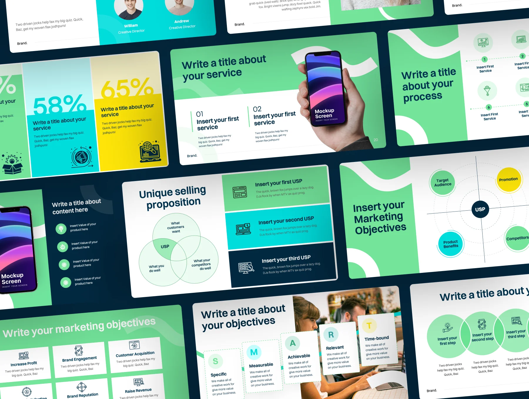 Brandly - Business Marketing PowerPoint Presentation Template 8