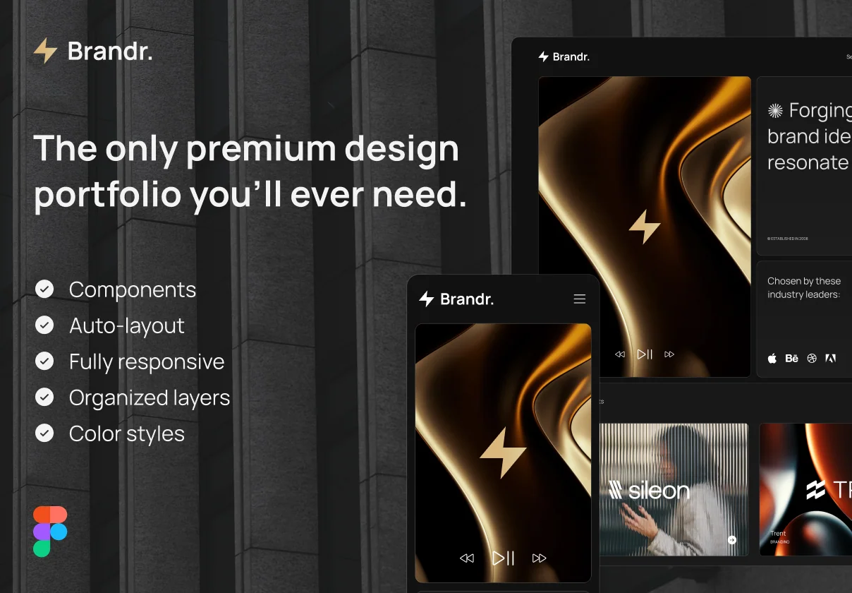Brandr - Premium Design Portfolio
