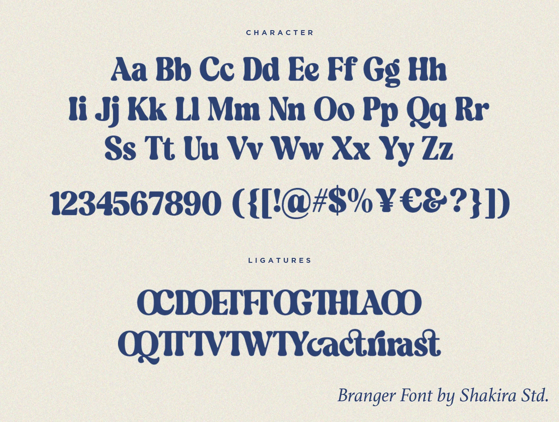 Branger - Modern Retro Serif 8