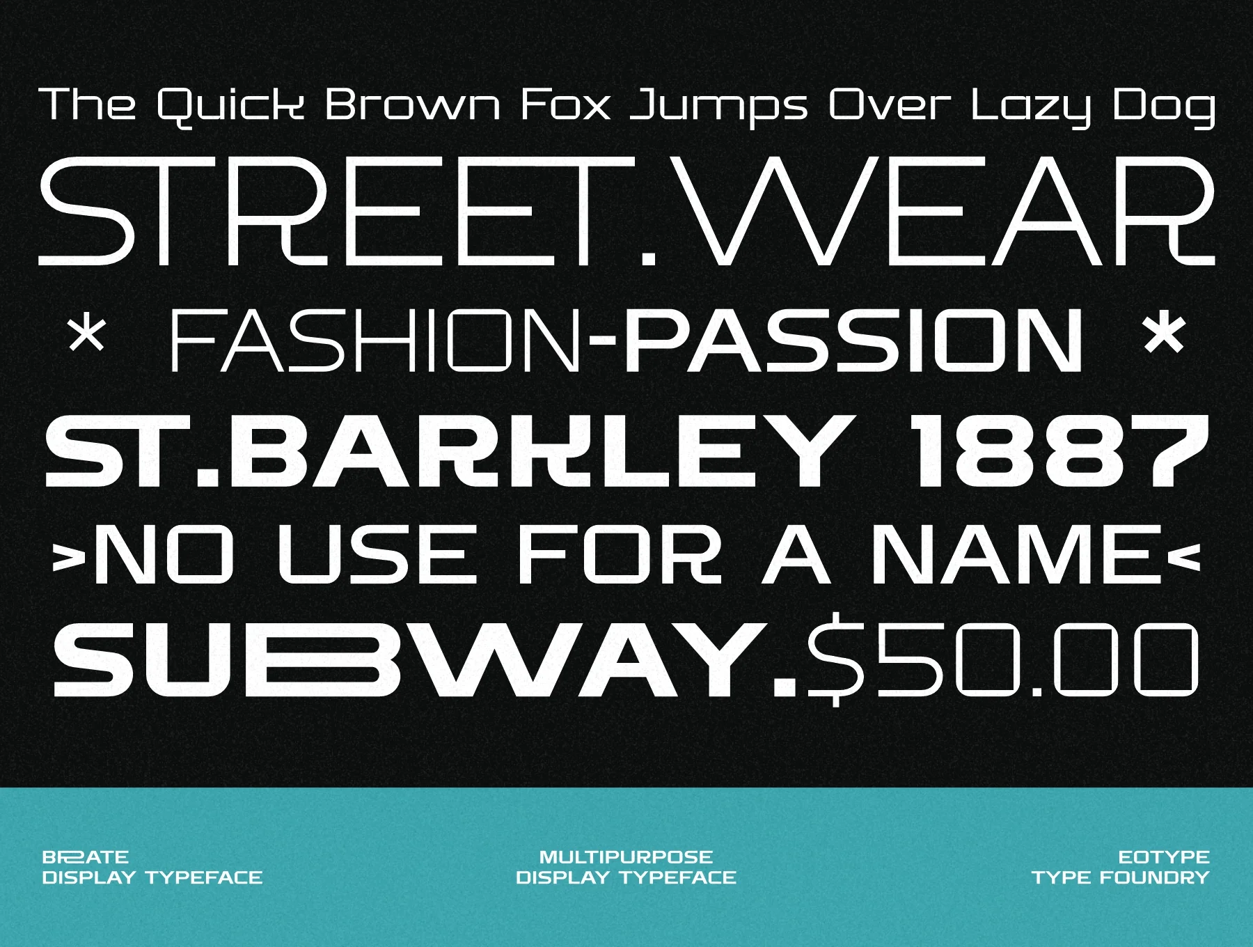 Brate - Family Display Typeface 3