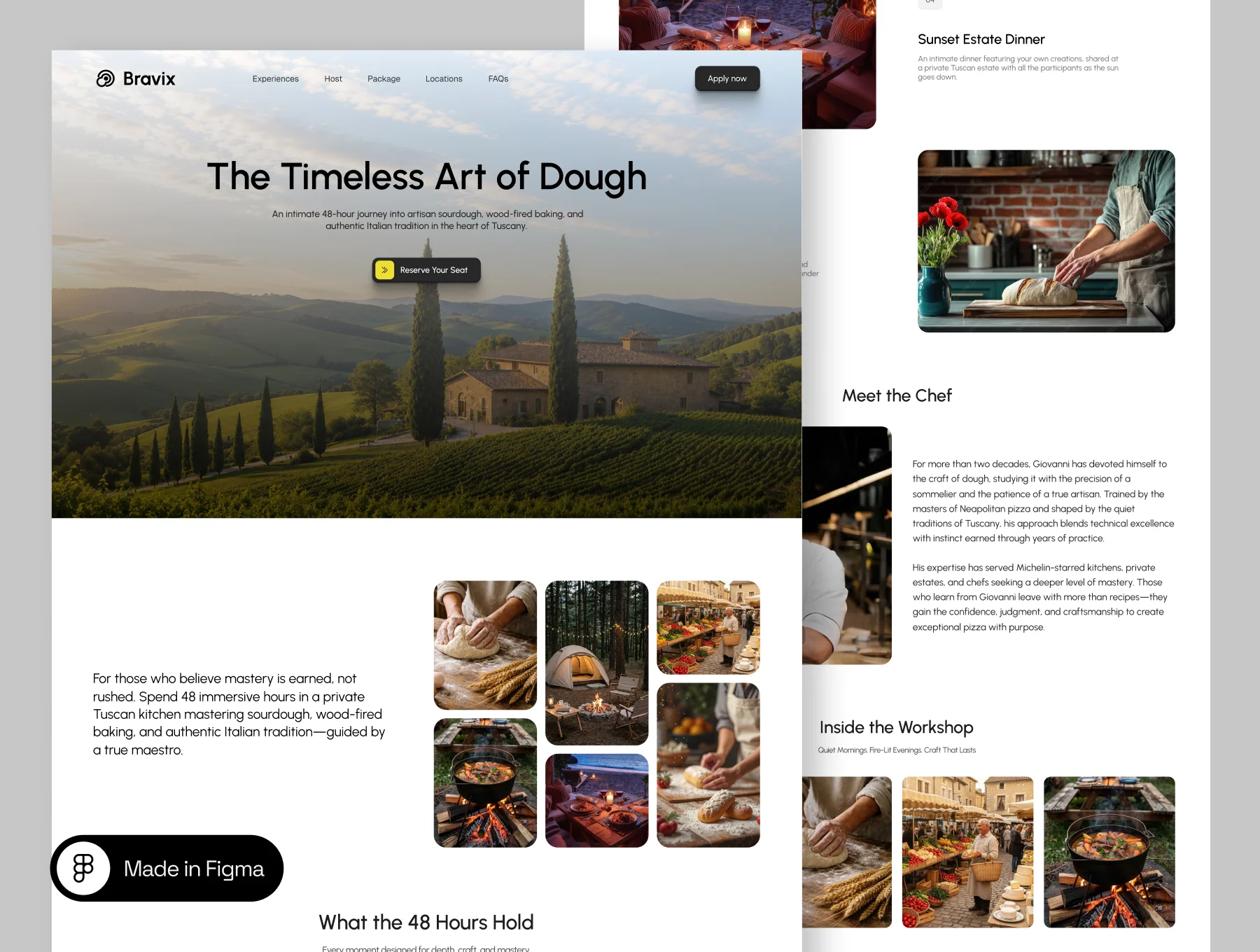 BRAVIX - High-Ticket Workshop Website Template 4
