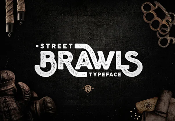 Brawls Typeface