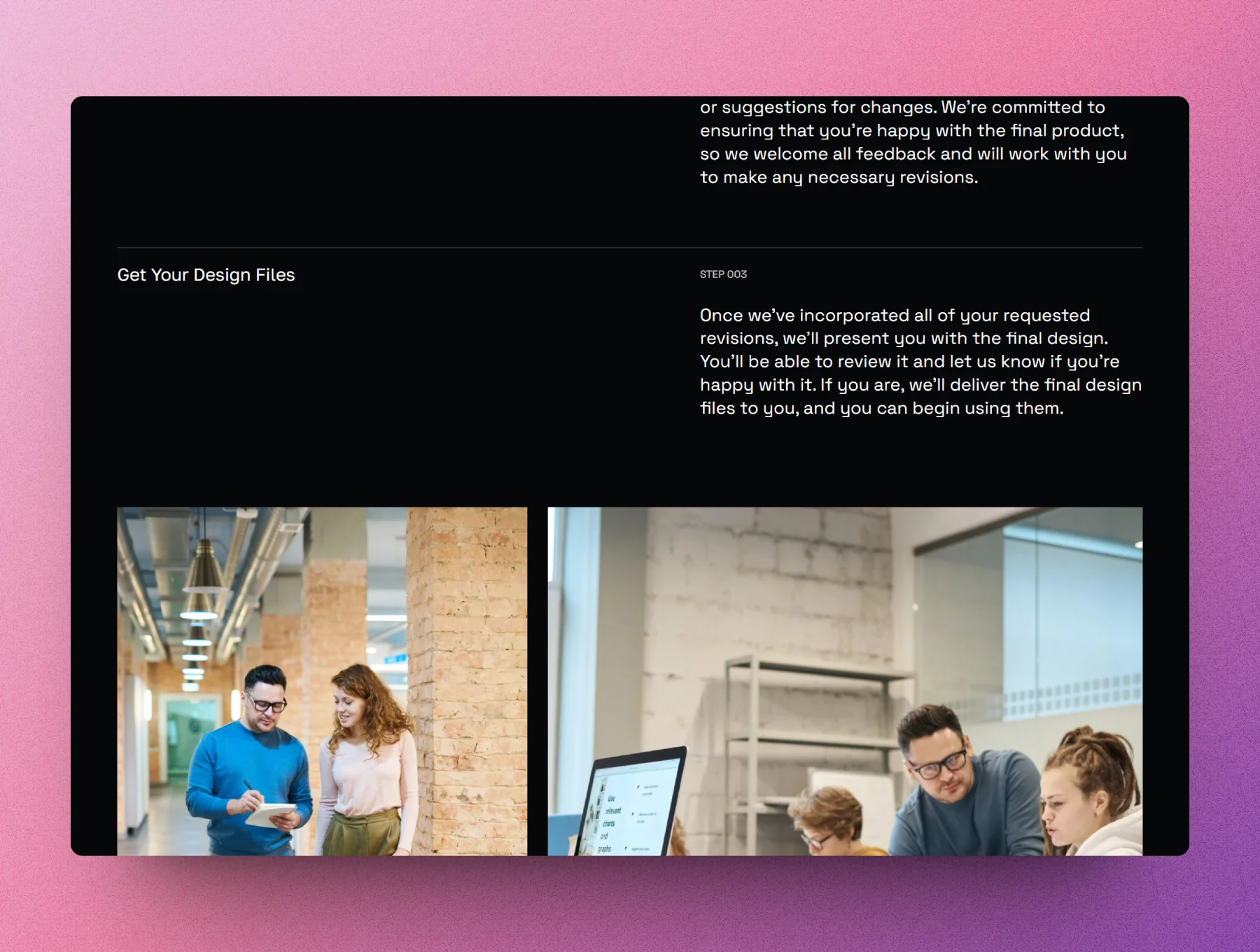 Brazen - Agency One Pager Framer Template 2