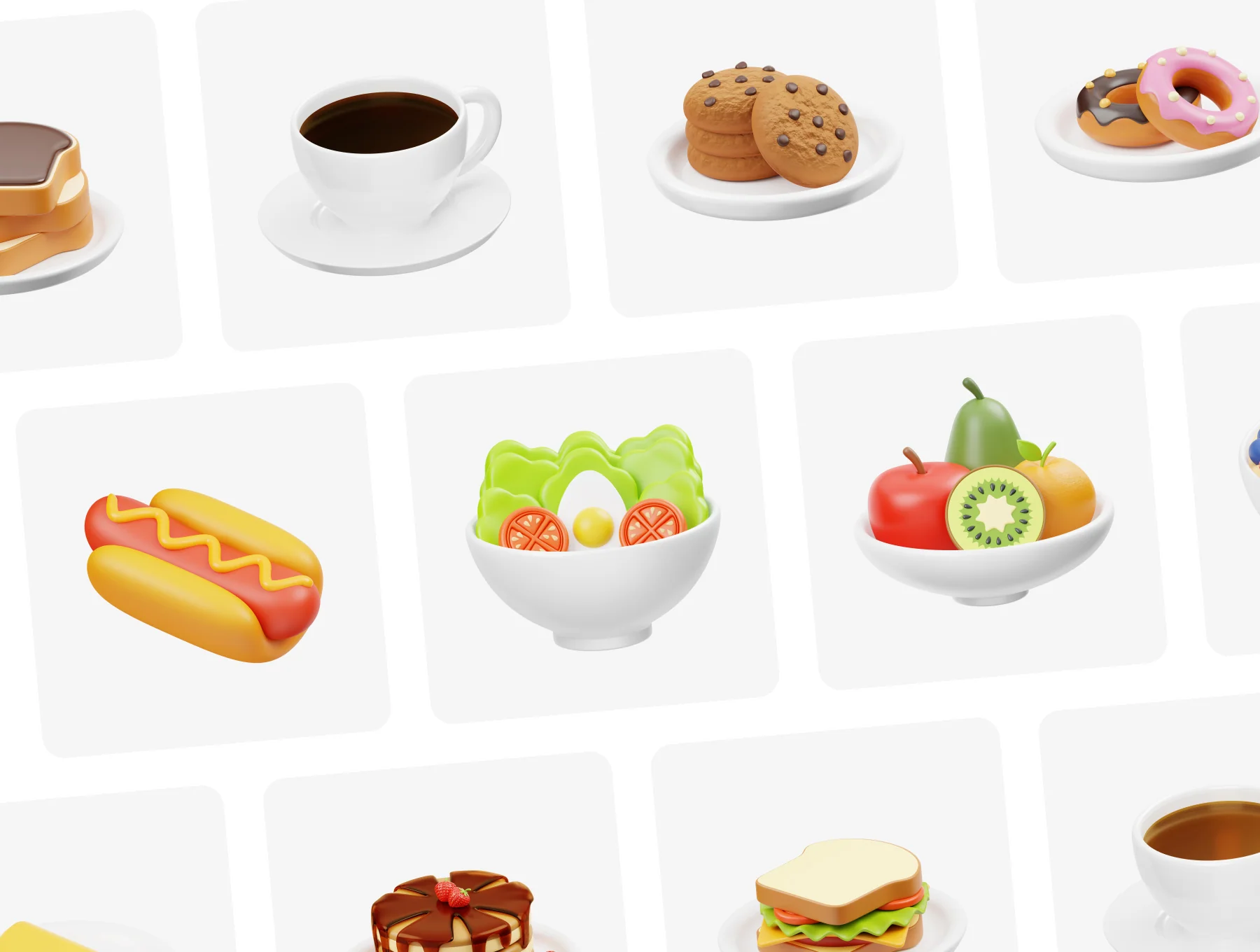 Breakfast Food And Drink 3D Icon 5