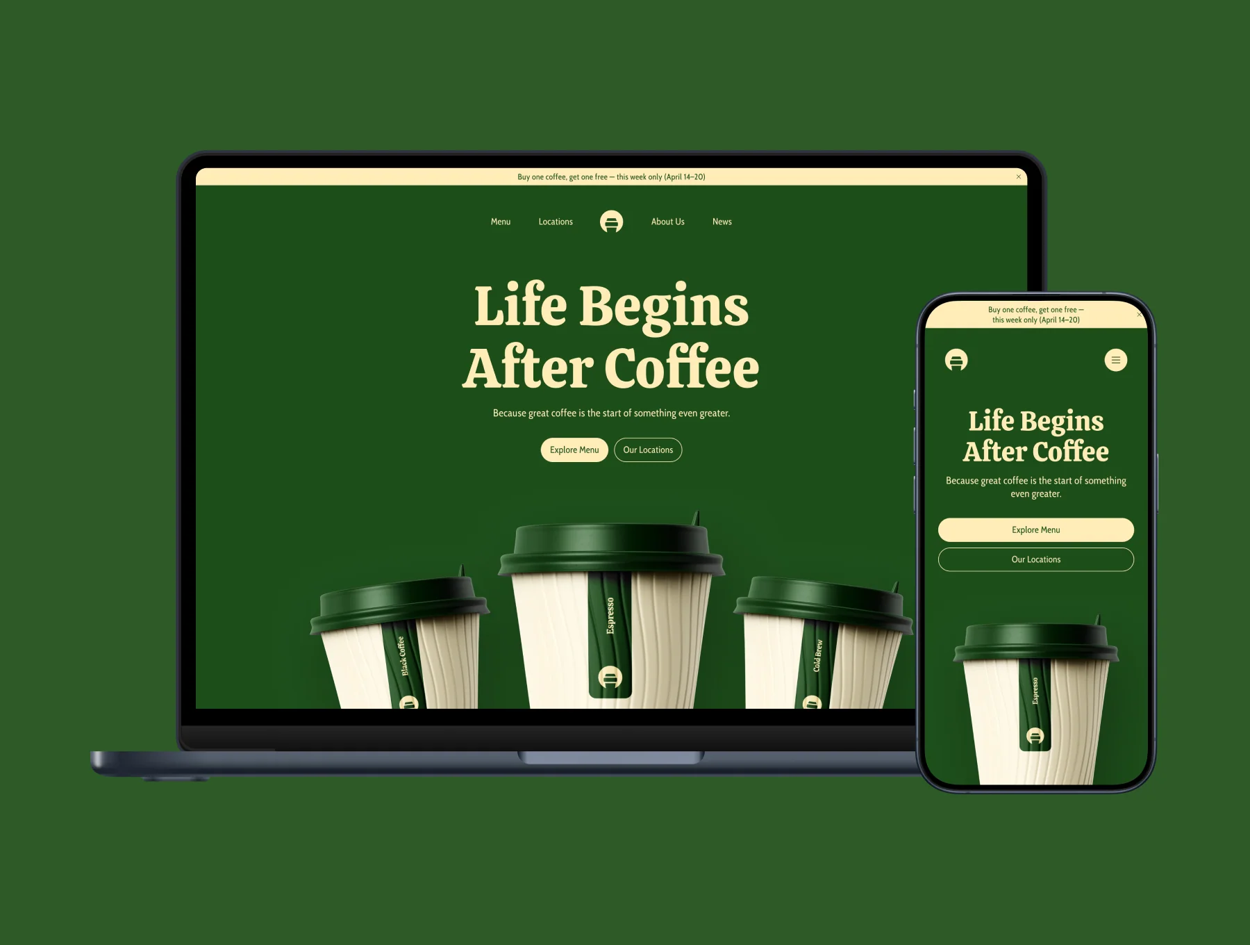 Brewhaus – Coffee Shop Website 6