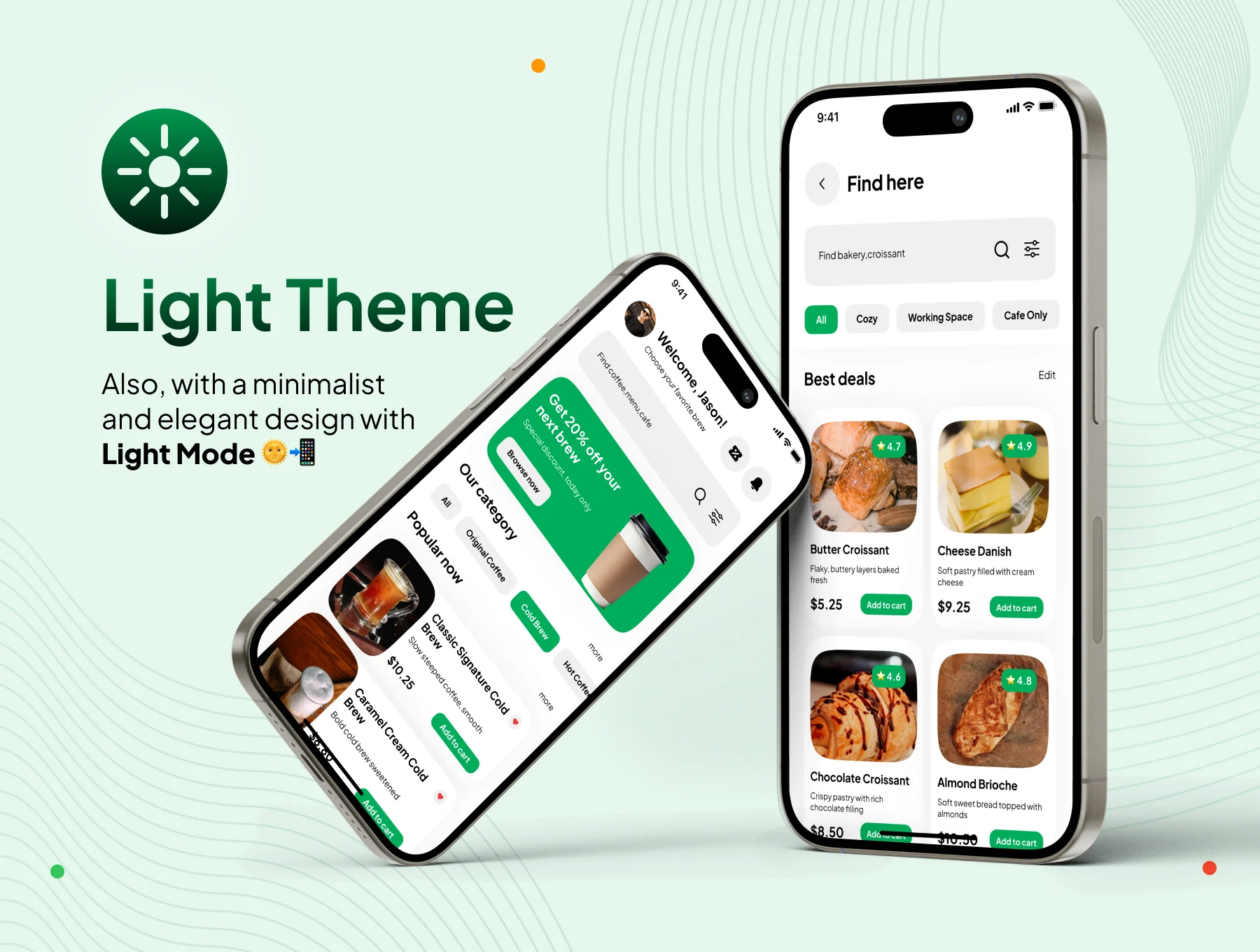 Brewly - Coffee Shop Ordering Checkout App UI Kit 5