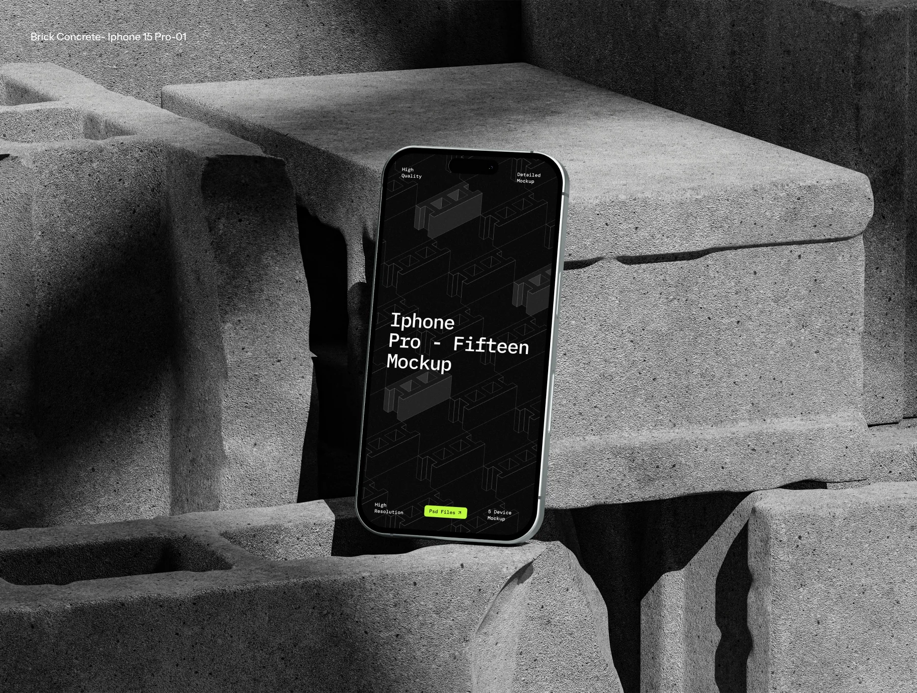 Brick Industrial Device Mockup