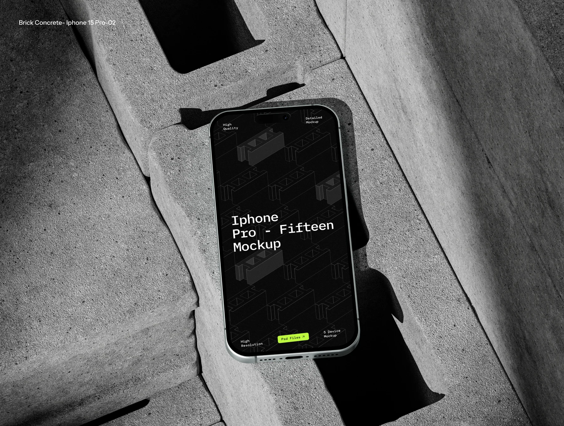 Brick Industrial Device Mockup 4