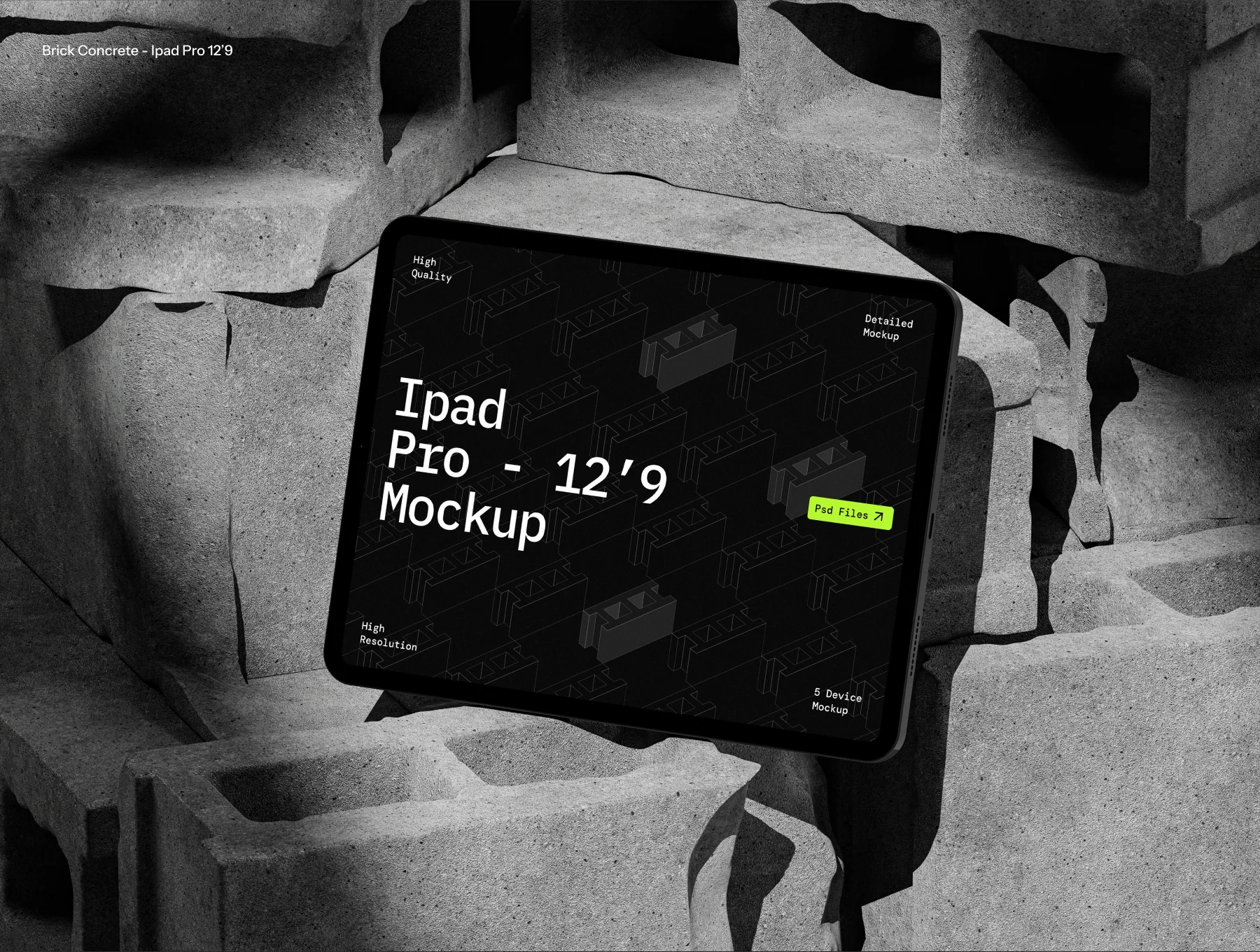 Brick Industrial Device Mockup 5