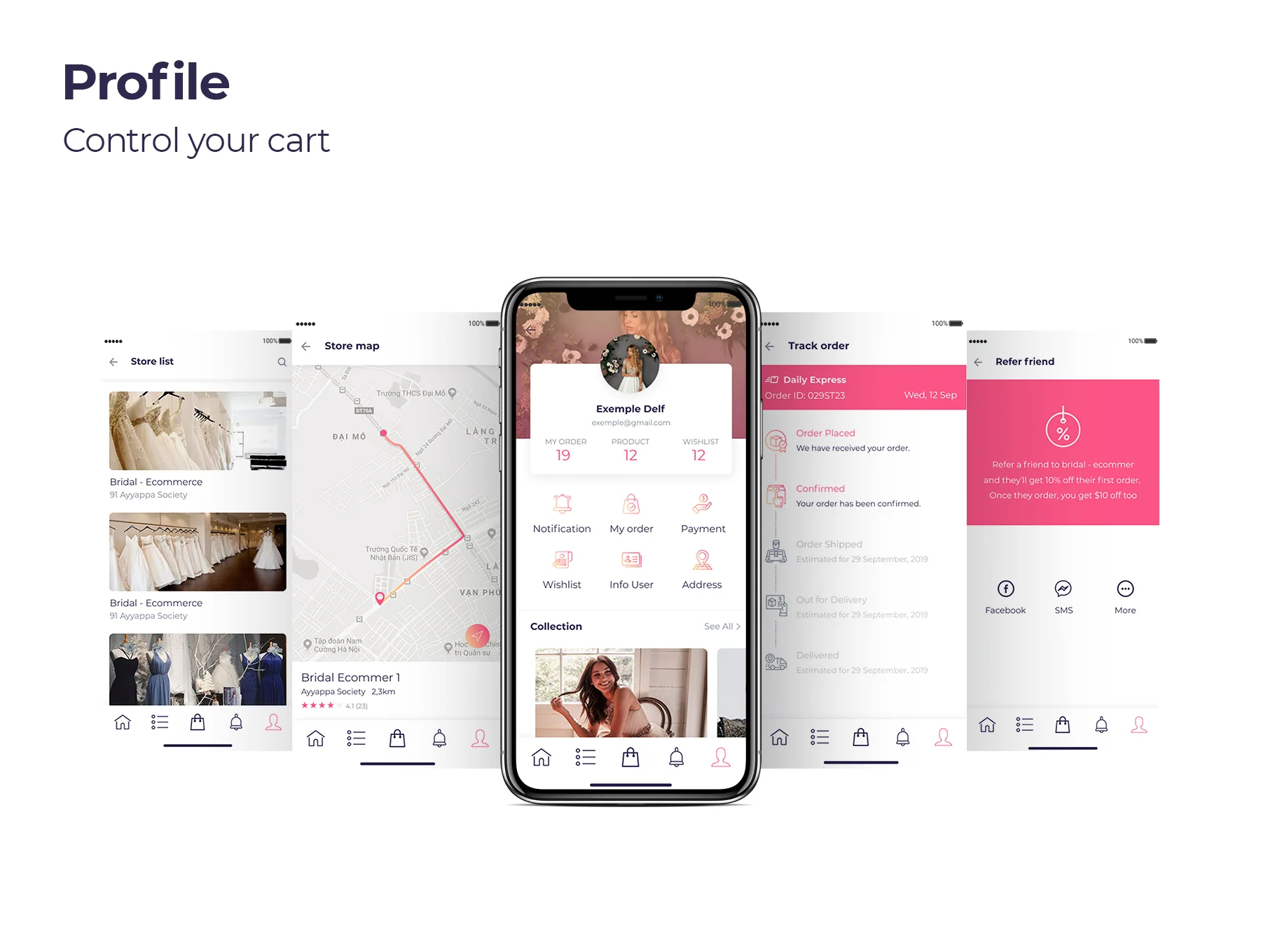 Bridal Ecommerce UI KIT 3