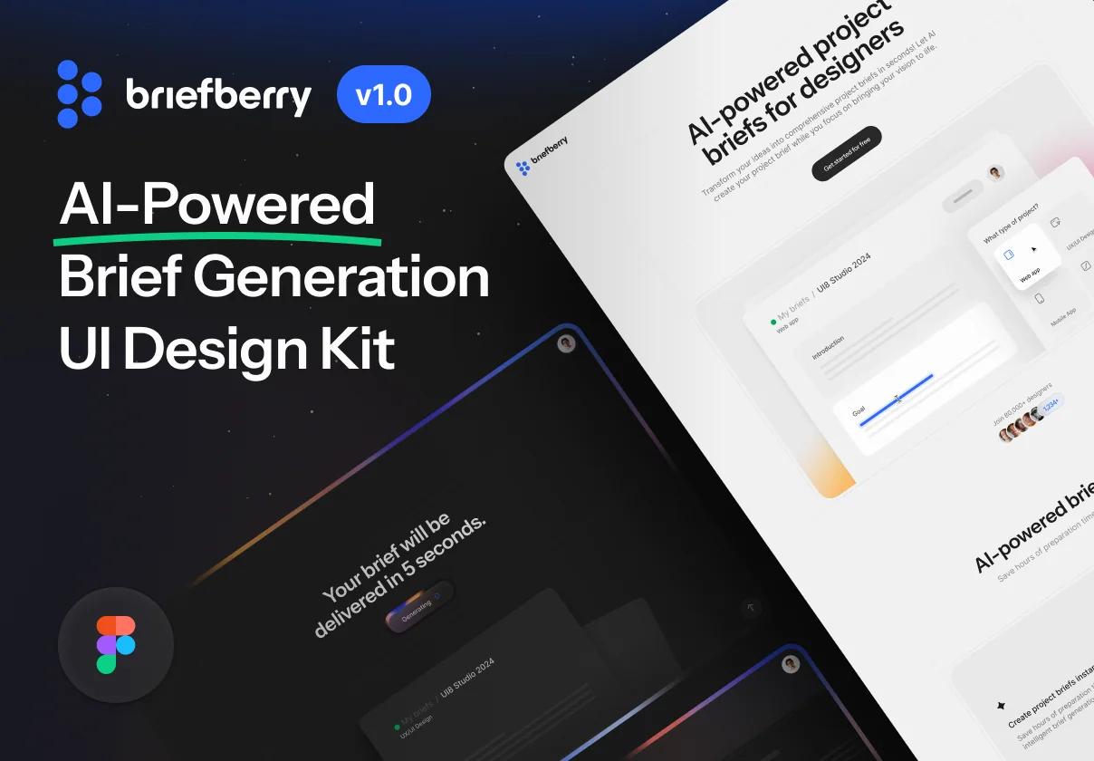 Briefberry: AI-Powered Brief Generation UI Kit