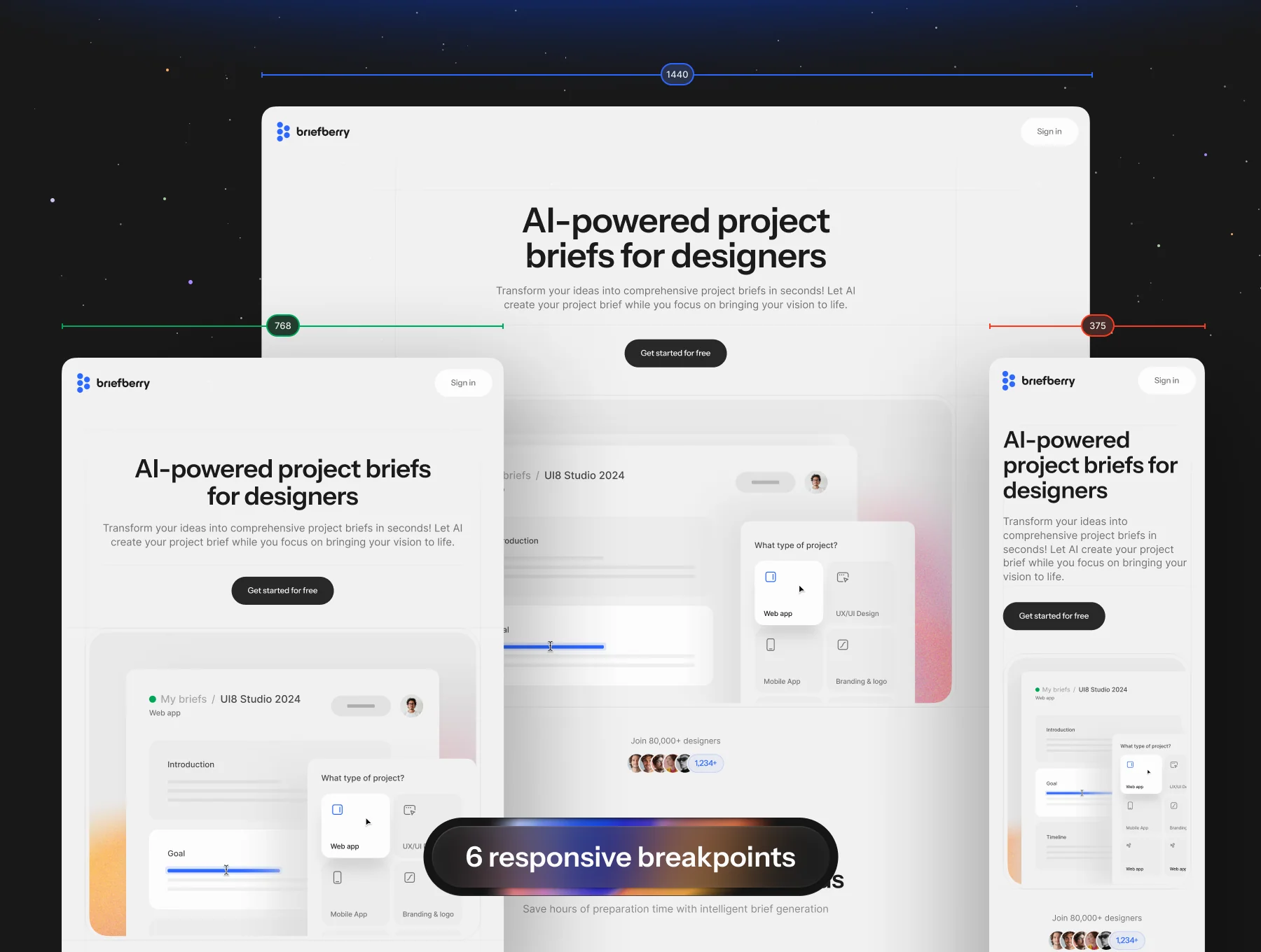 Briefberry: AI-Powered Brief Generation UI Kit 3