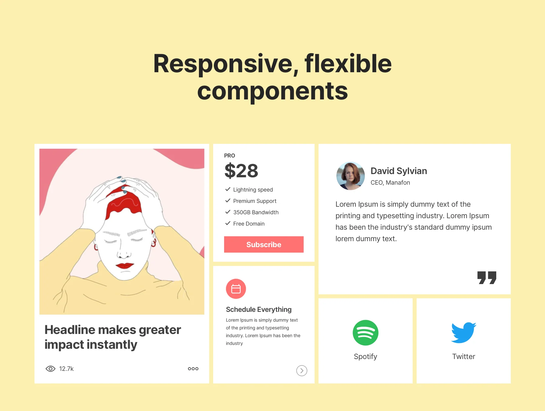 Bright Kit Web Layouts & UI Kits 3