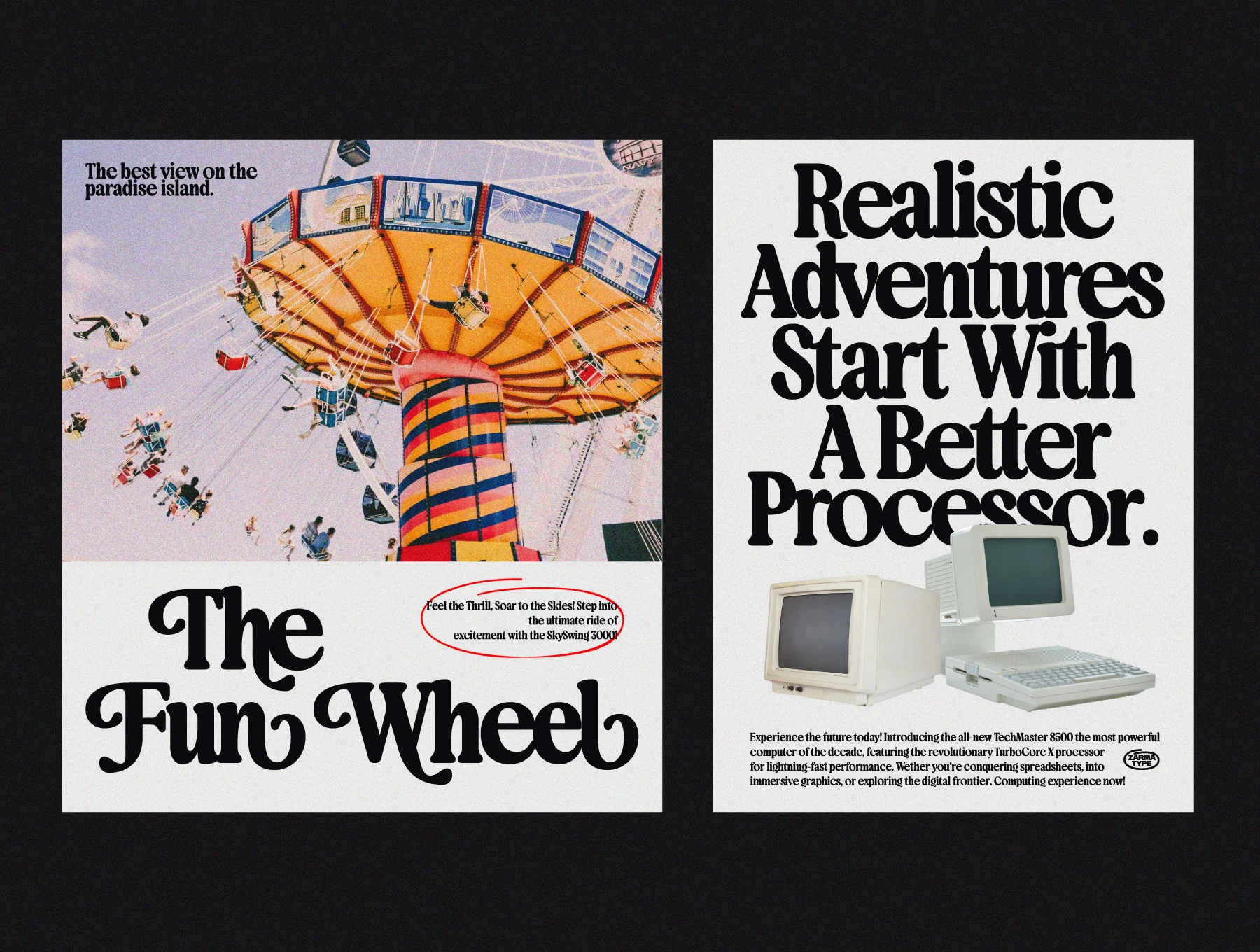 Bringbold Nineties - Serif Font 3
