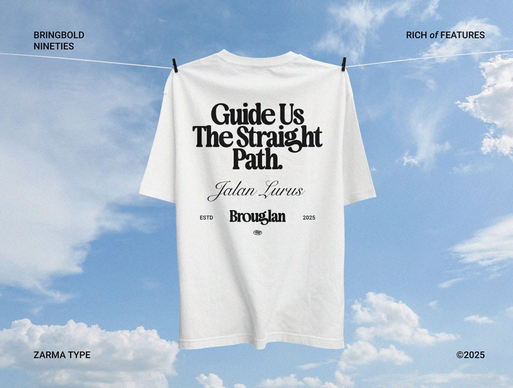 Bringbold Nineties - Serif Font 4