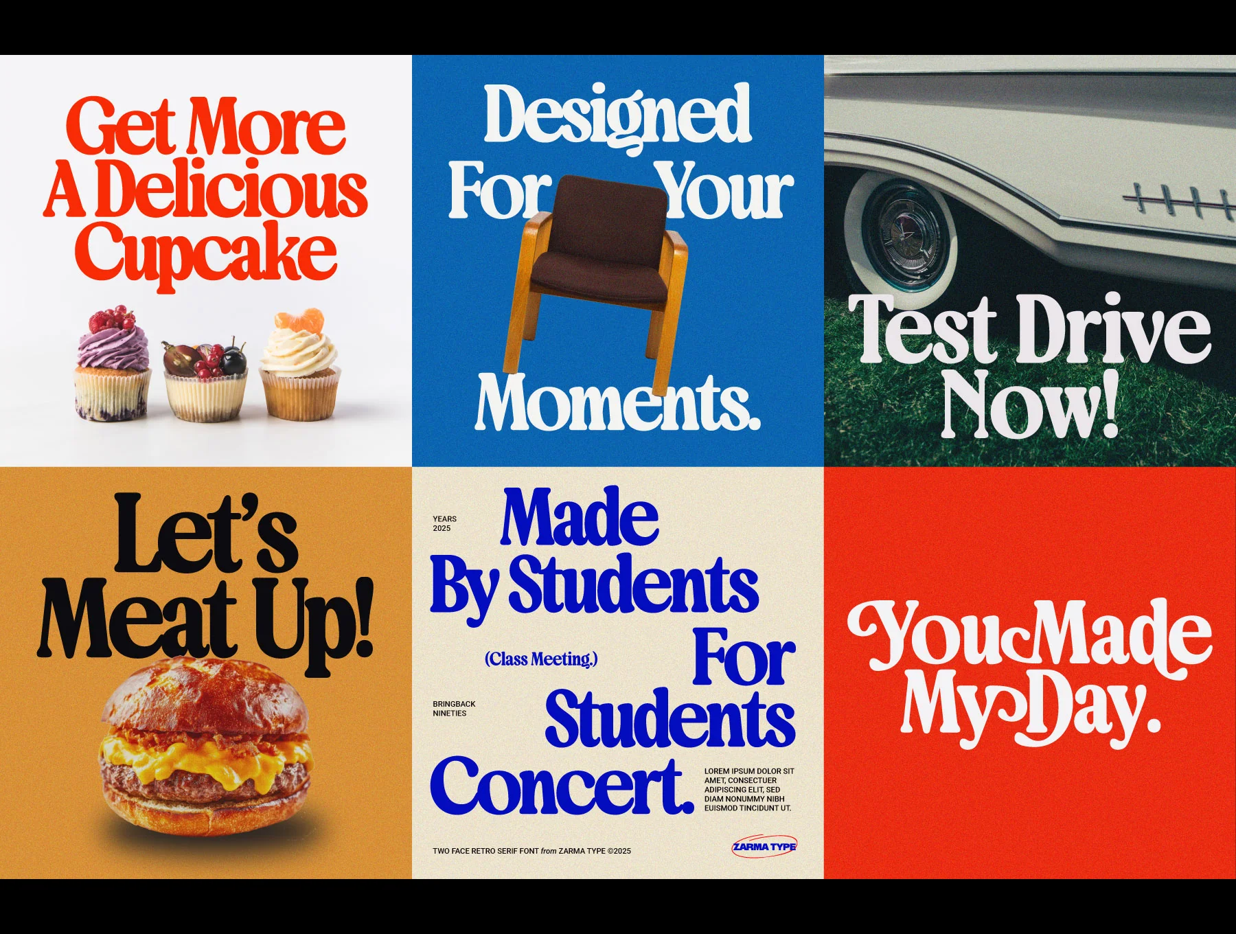 Bringbold Nineties - Serif Font 6