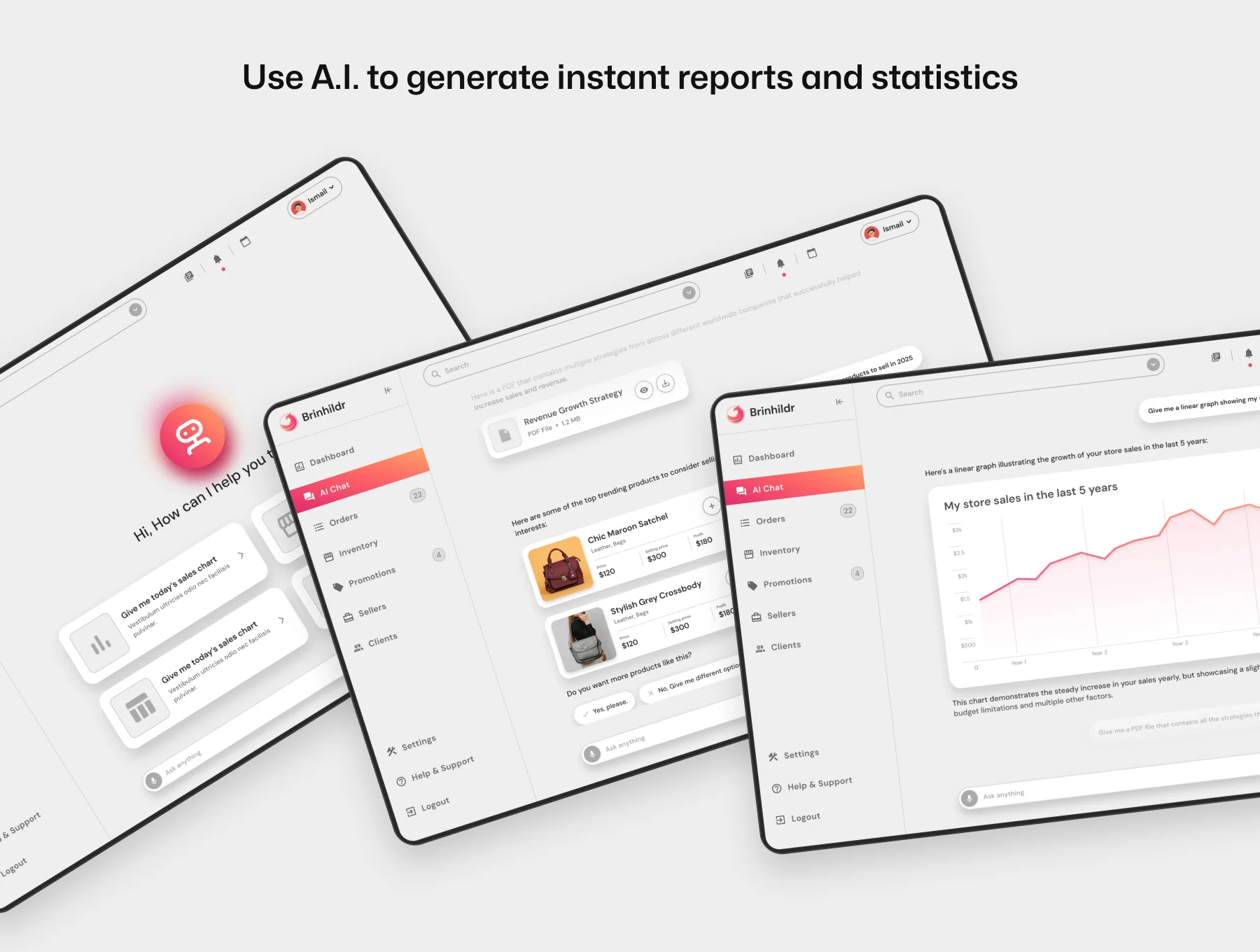 Brinhildr - Dashboard Web UI Kit 5