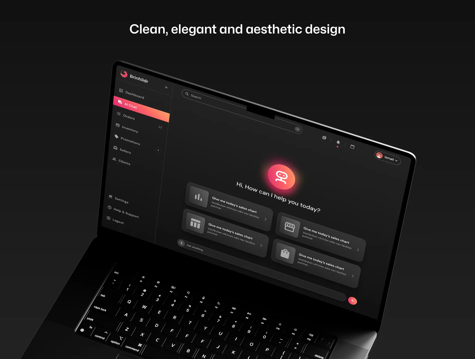 Brinhildr - Dashboard Web UI Kit 7