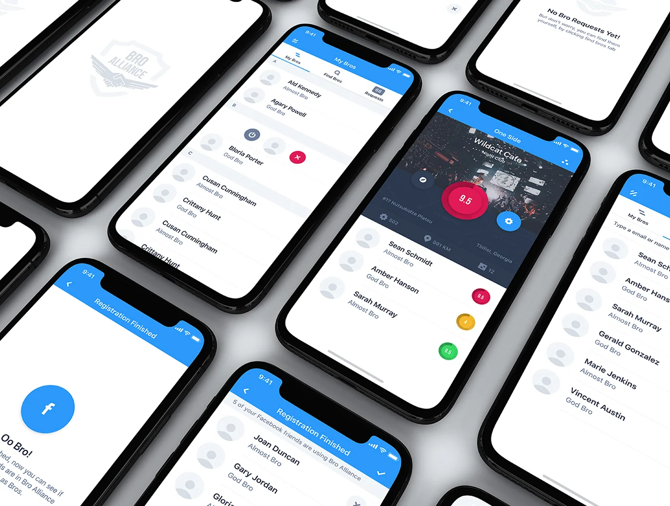Bro Alliance iOS UI Kit 3