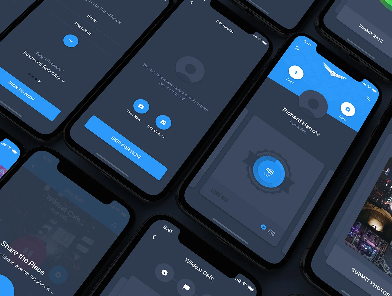 Bro Alliance iOS UI Kit 4