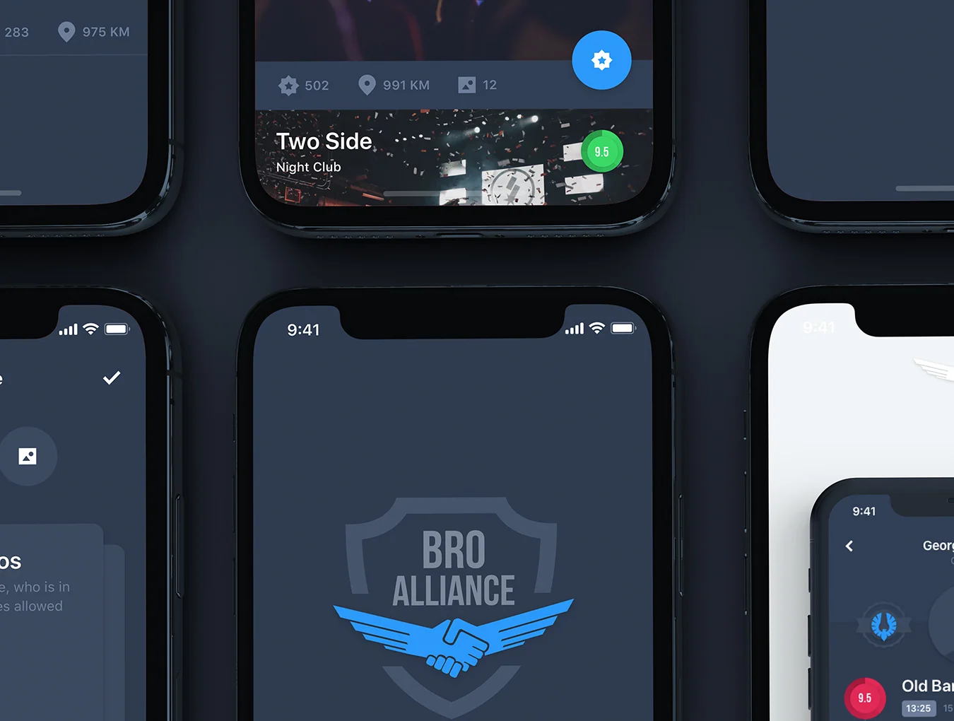 Bro Alliance iOS UI Kit 5