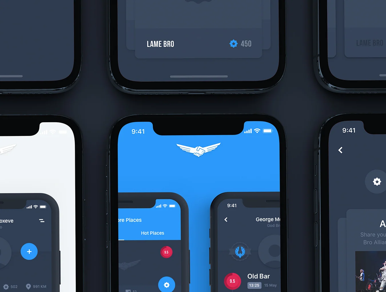 Bro Alliance iOS UI Kit 6