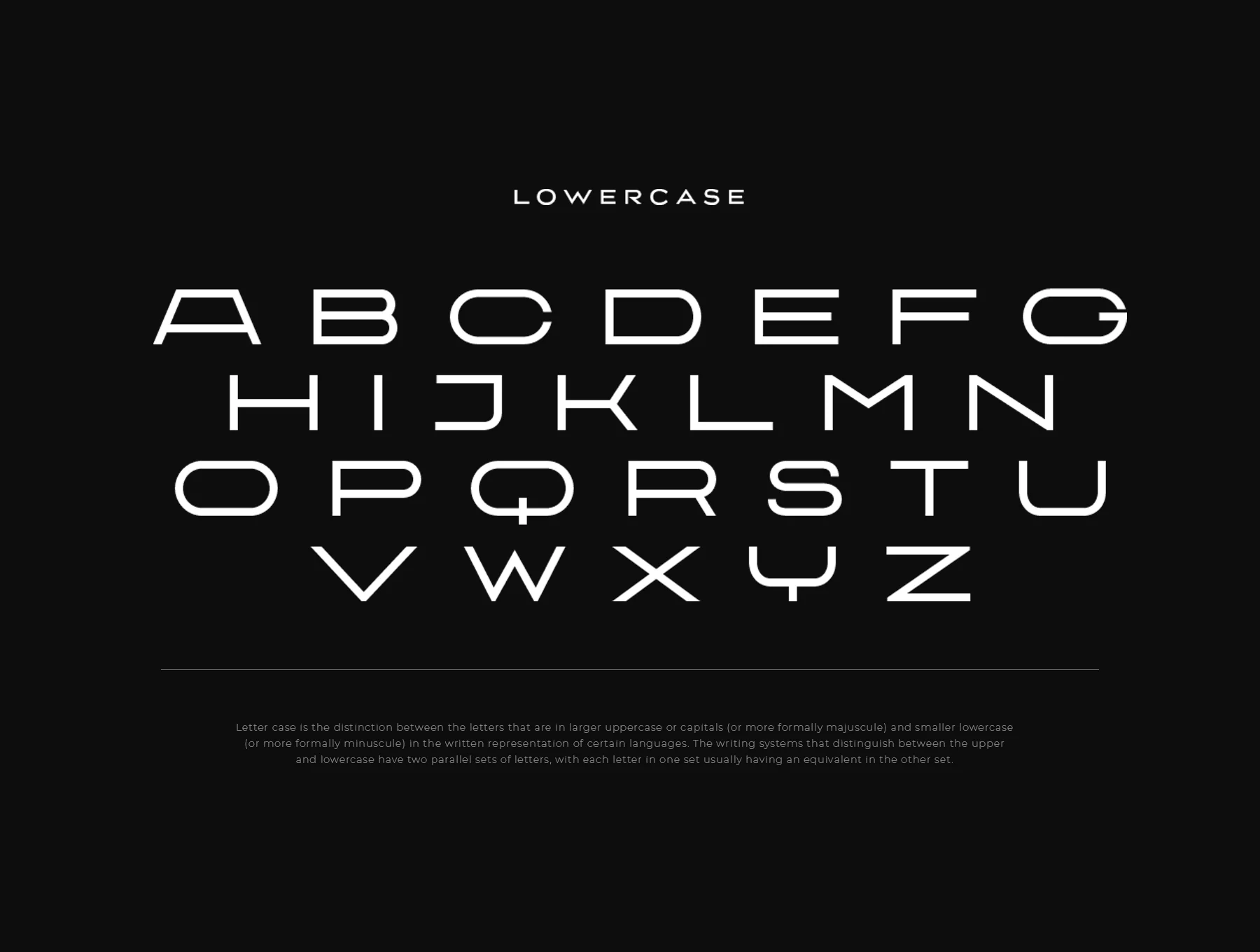 BROAD - Modern Width Display Font 4