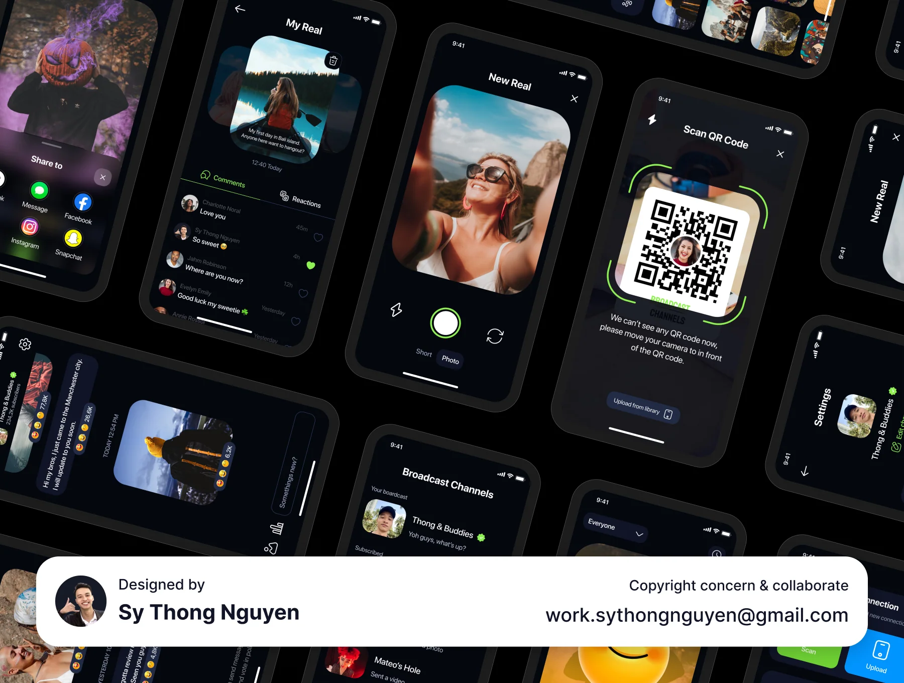 Broadcast Channel App UI Kit | Message & Social Media 6
